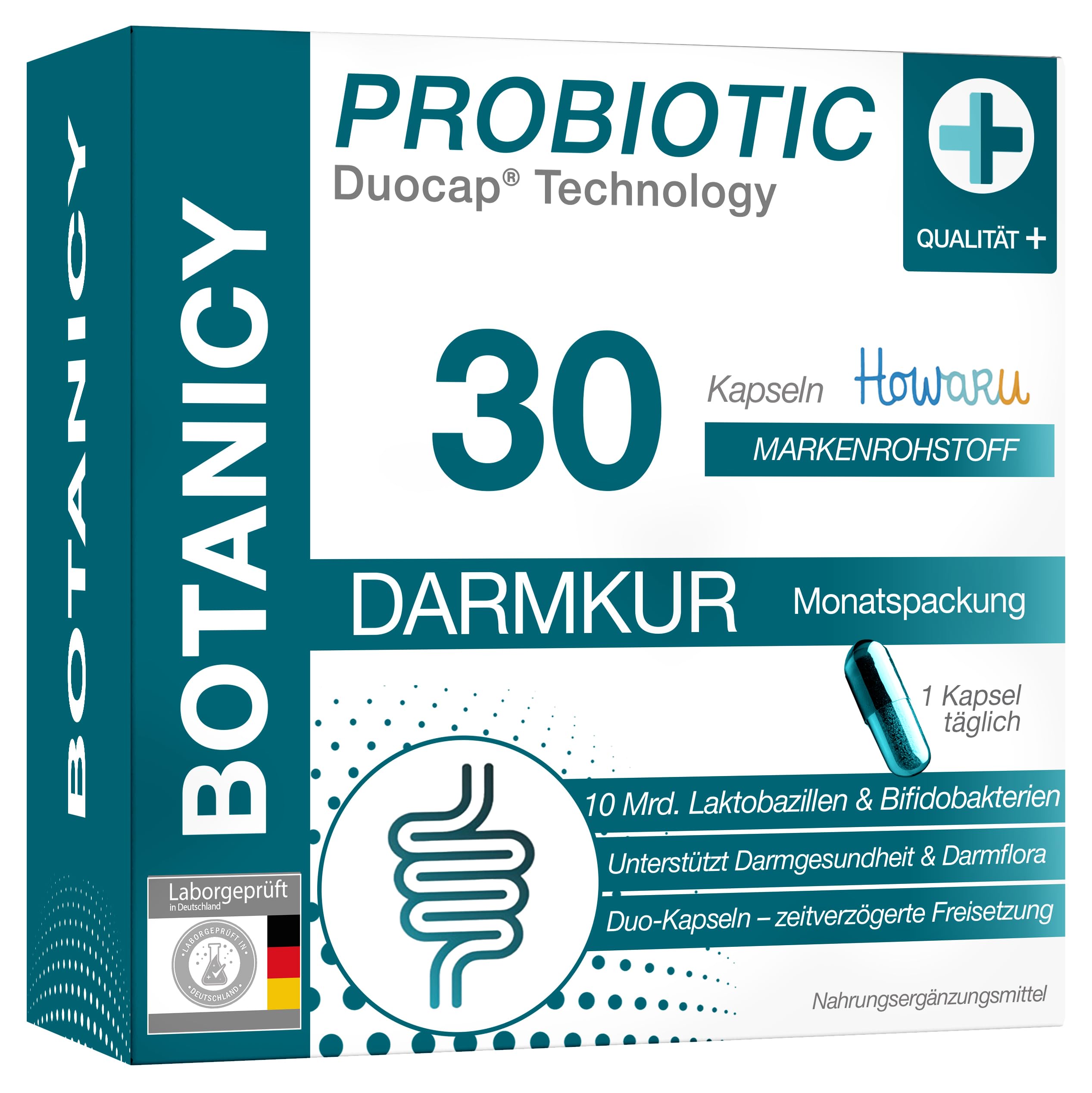 BOTANICY Probiotic - Präbiotika und Probiotika Produktbeschreibung