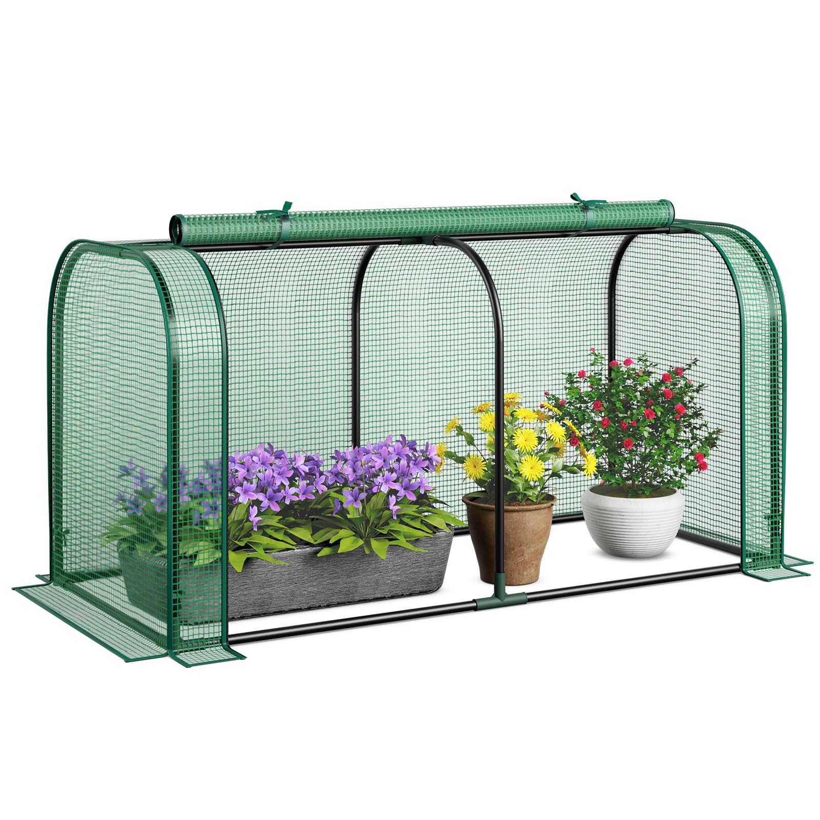 Amazon.com : Giantex Mini Portable Greenhouse, 47'' x 22'' x 24