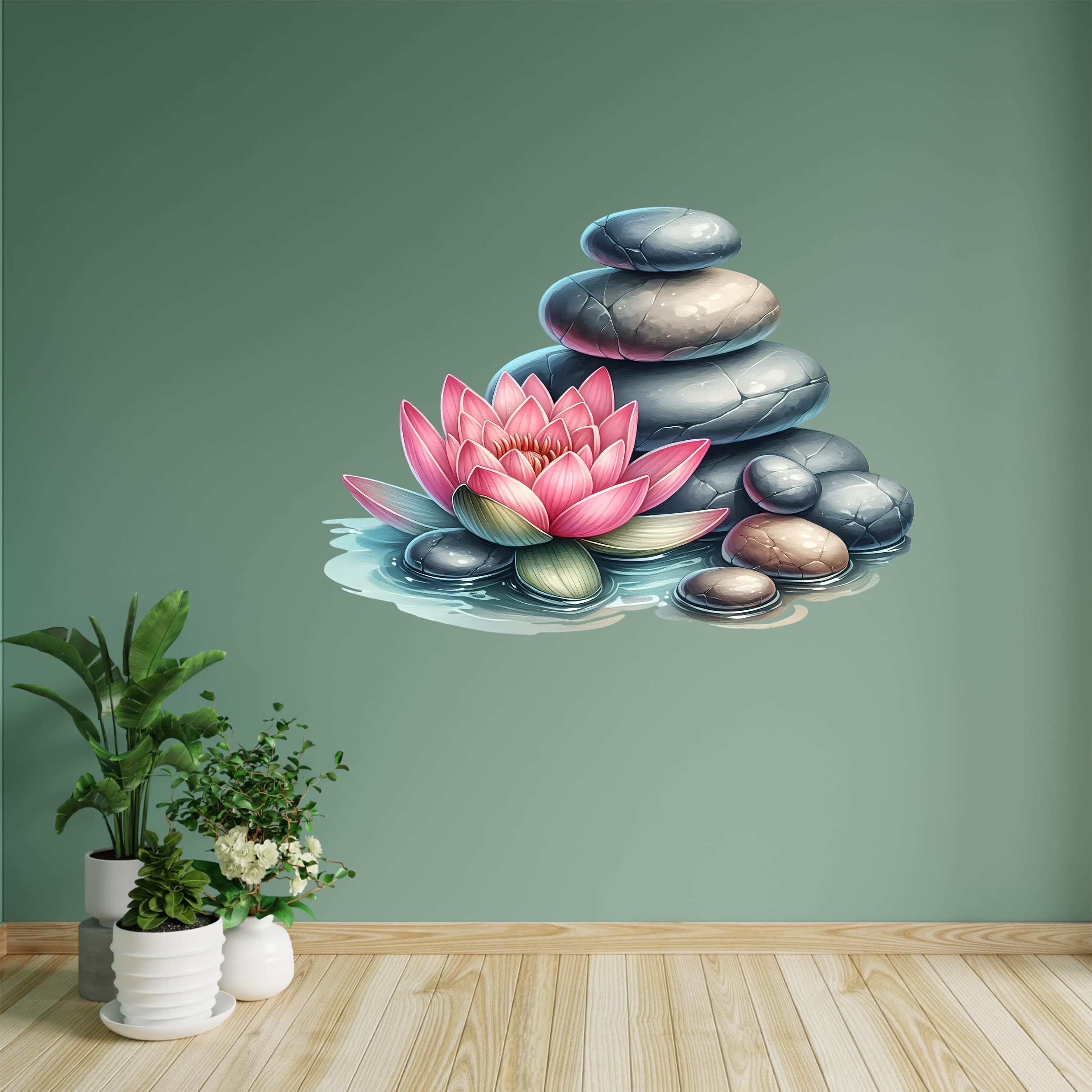 Wandtattoo Baum Mit Yoga-Figur – Abnehmbare Vinyl-Deko Für Wohnzimmer, Schlafzimmer & Büro