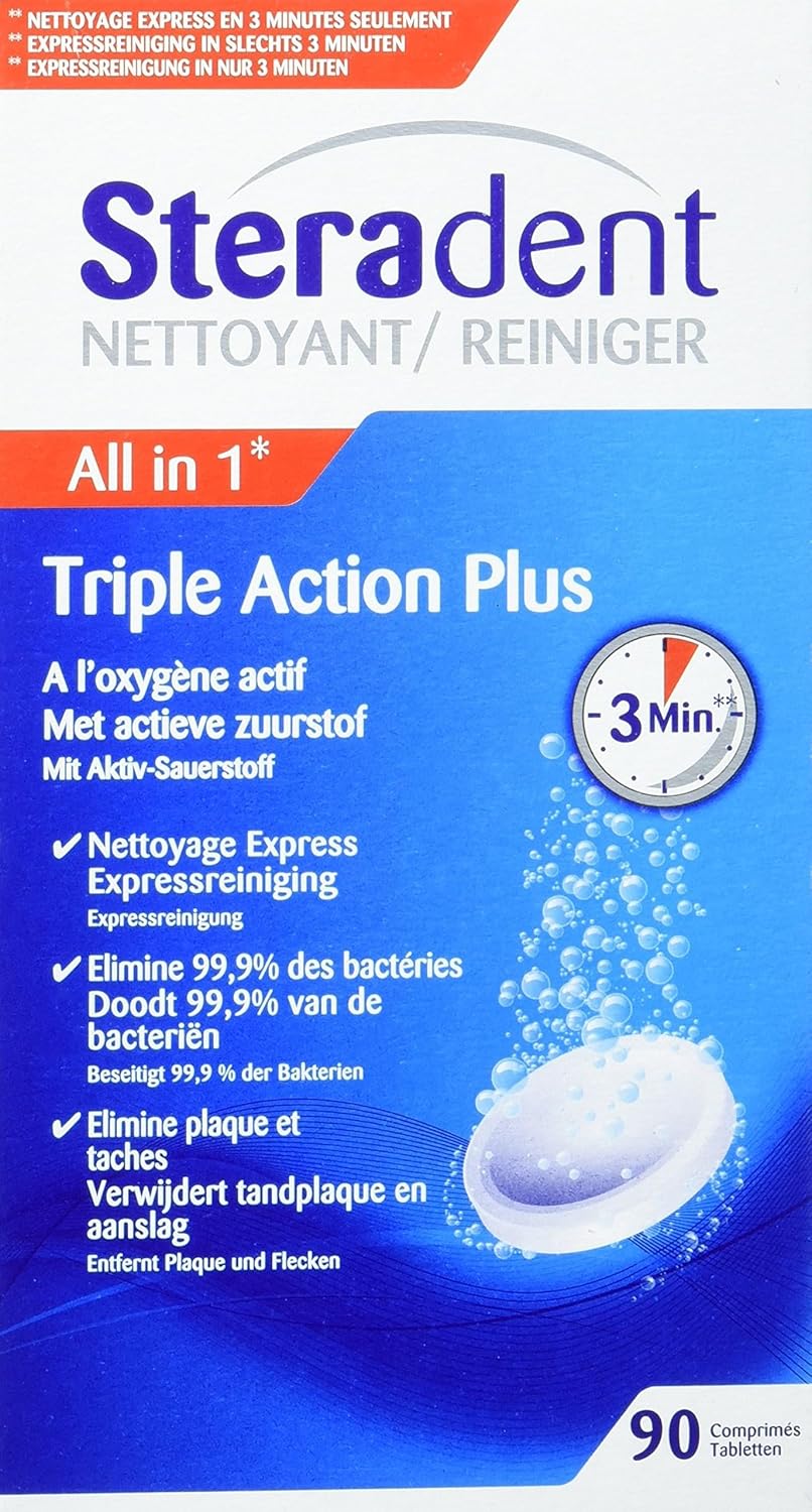 Steradent Triple Action Plus Economic Pack - Image 1 of 3