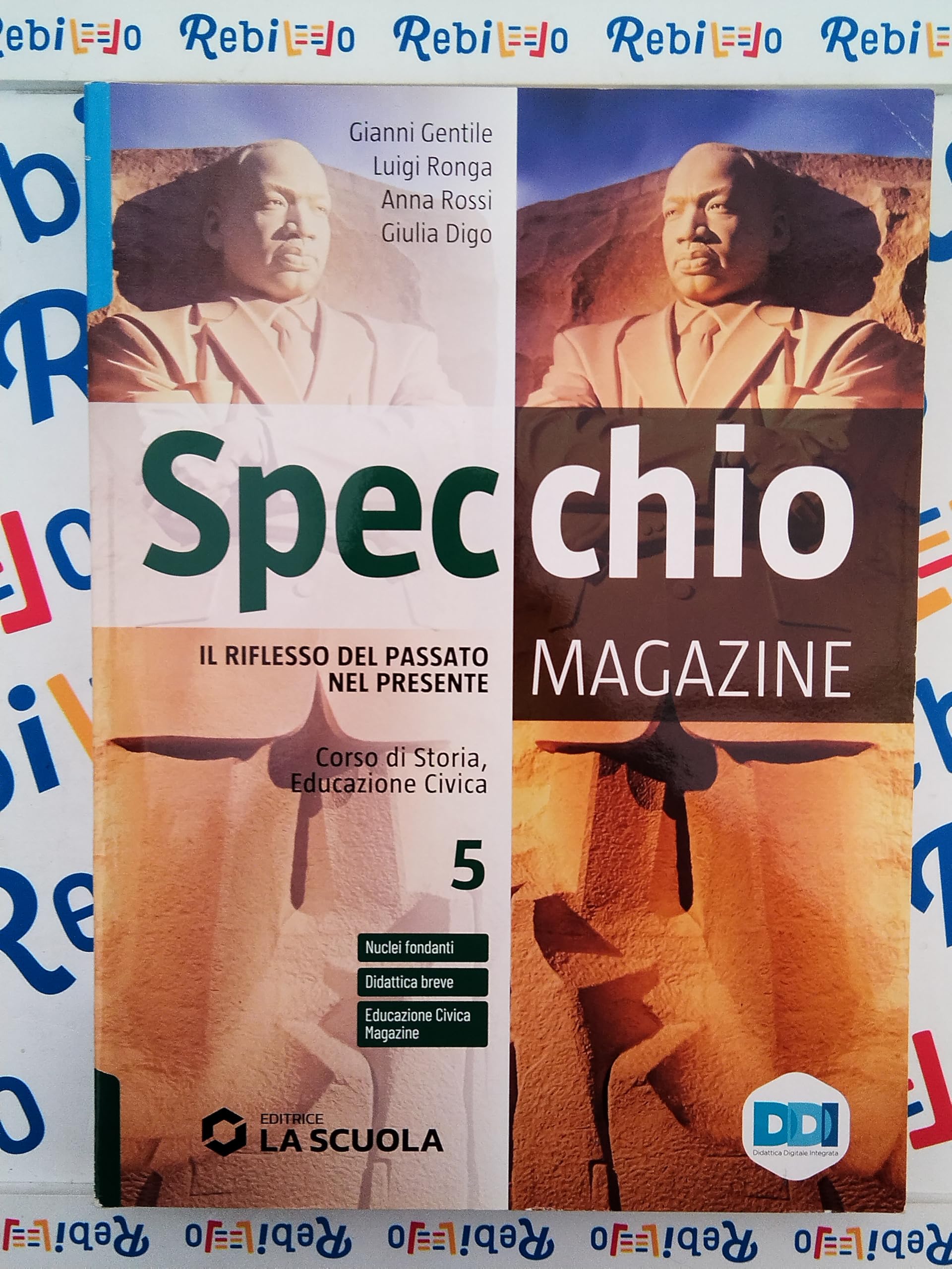 SPECCHIO MAGAZINE VOL. 5 + VERSO L'ESAME KIT - (9788835055303) + Materiali didattici – Rebillo