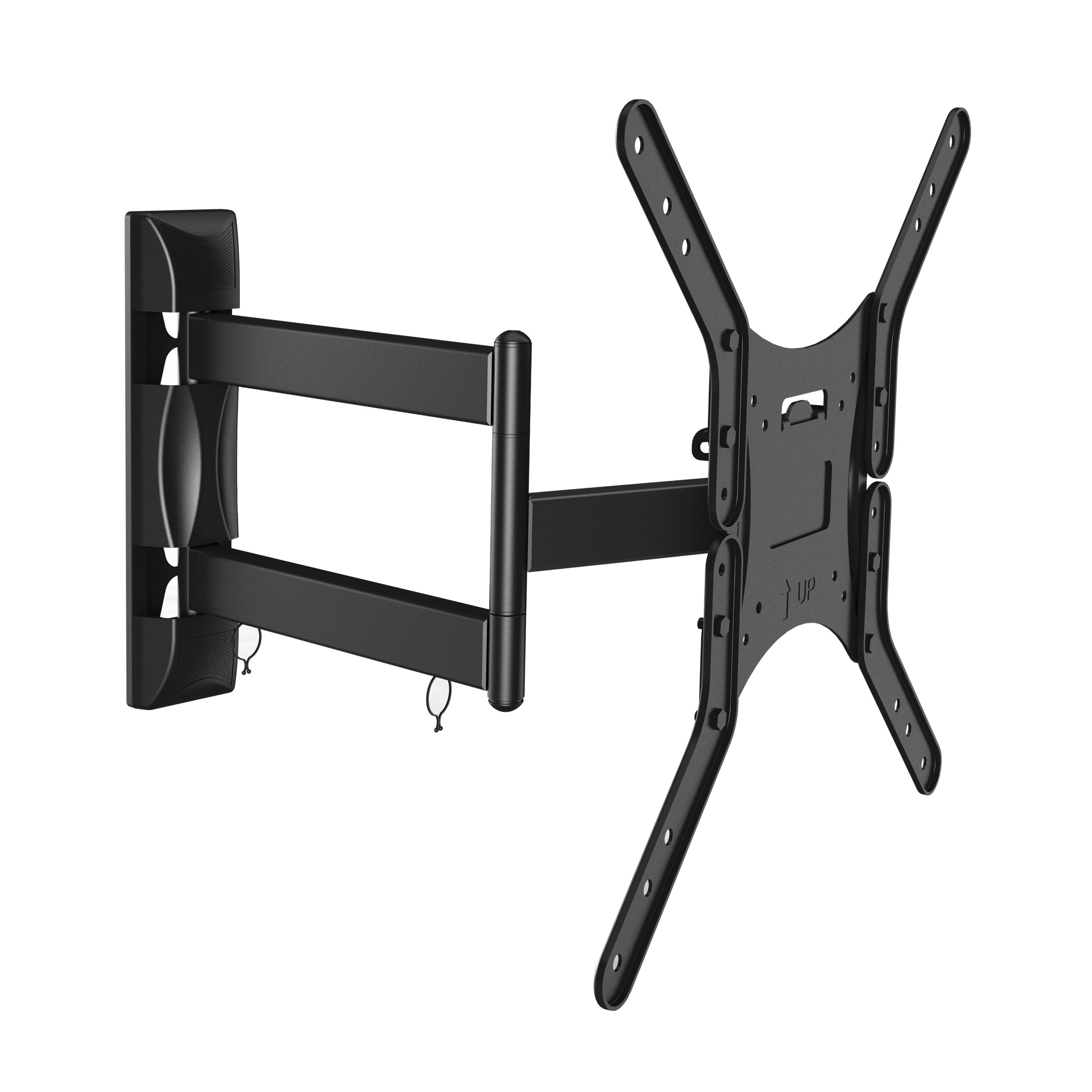 Space Saver Full Motion Flat Screen TV Wall Mount for 20-inch to 47-inch Screens