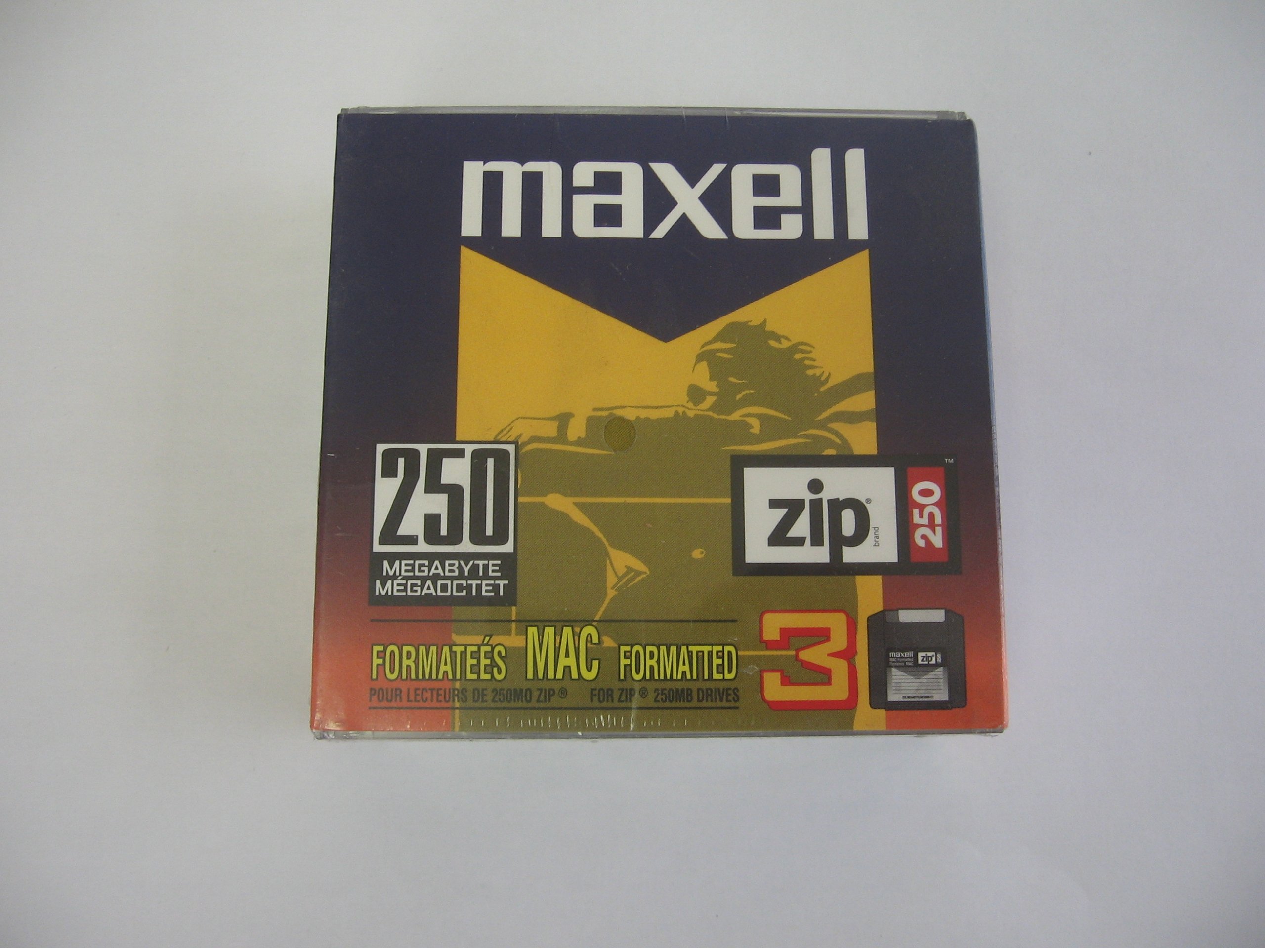 Amazon.com: MAXELL 250MB Zip Disks for Macintosh (3 Pack