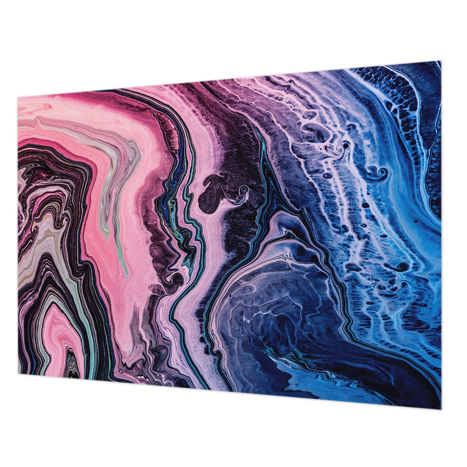 Papier peint intissé 312x219 cm avec colle incluse aux motifs de tourbillons colorés