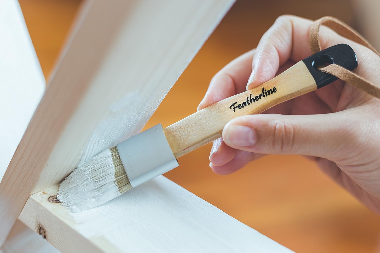 Skidmore's Leather Cream + Featherline Applicator Brushes + Surface Protection Mess Mat