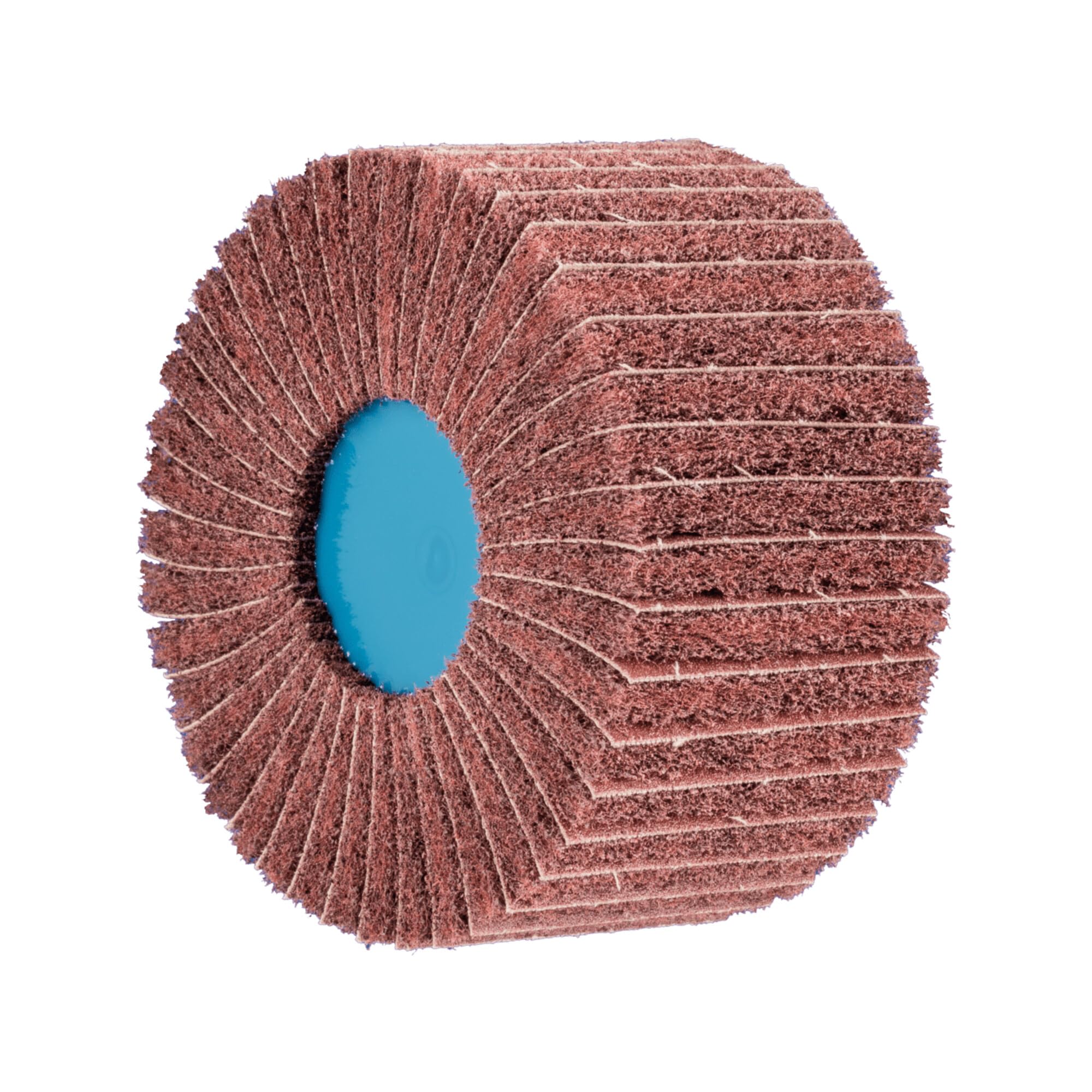 Polinox - Ruota abrasiva con filettatura PNZ, diametro 100 mm, larghezza 50 mm, RPM 6.000, filettatura M14, grana: 180