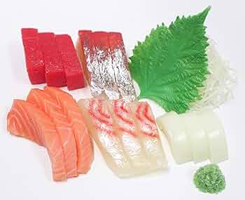 まいづる 食品サンプル 焼きそば&炒飯&お刺身盛り合わせ&カツオ刺身 ま