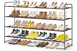 MISSLO Shoe Rack: Maximize Space, Optimize Storage for 30+ Pairs