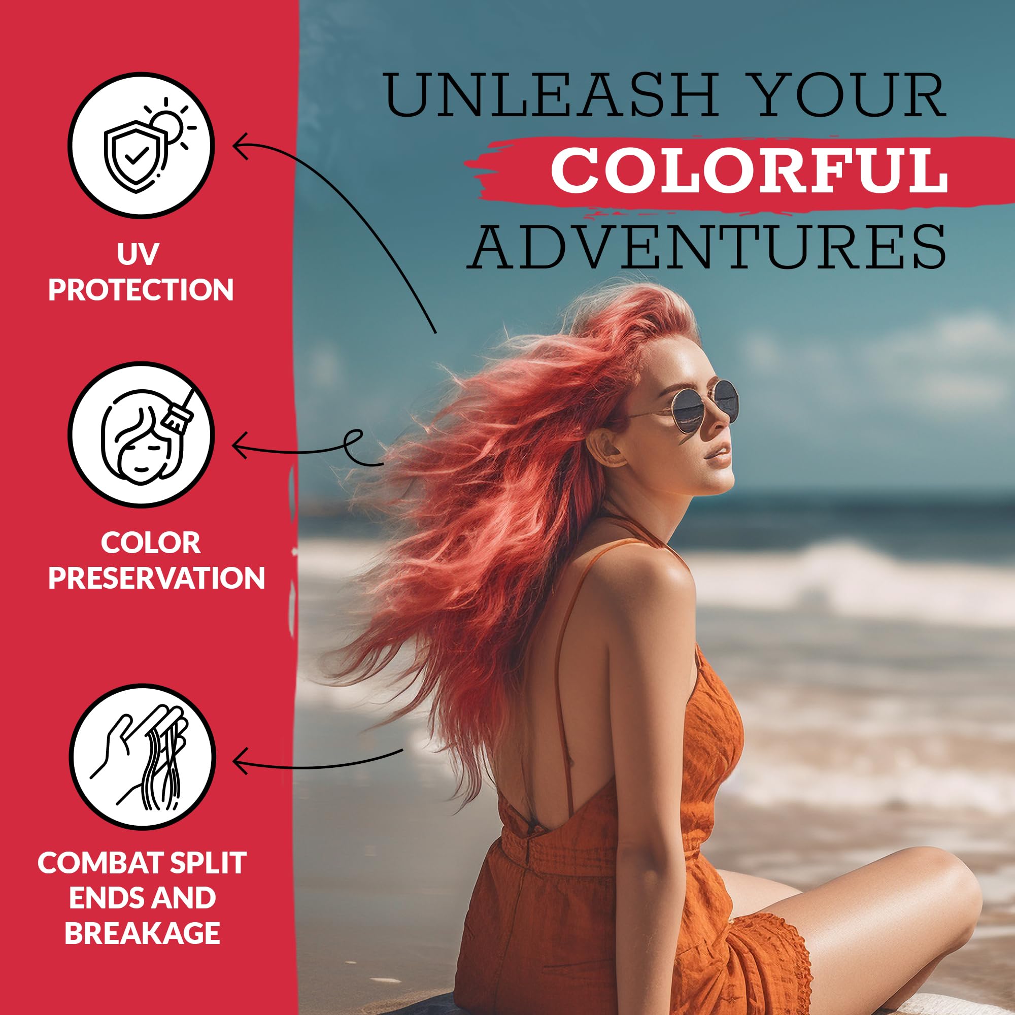 RONNEY Conditioner for Coloured Hair With Cherry Extract, 300ml Professional Colour Conditioner for Damaged & Dry Hair - Image 2
