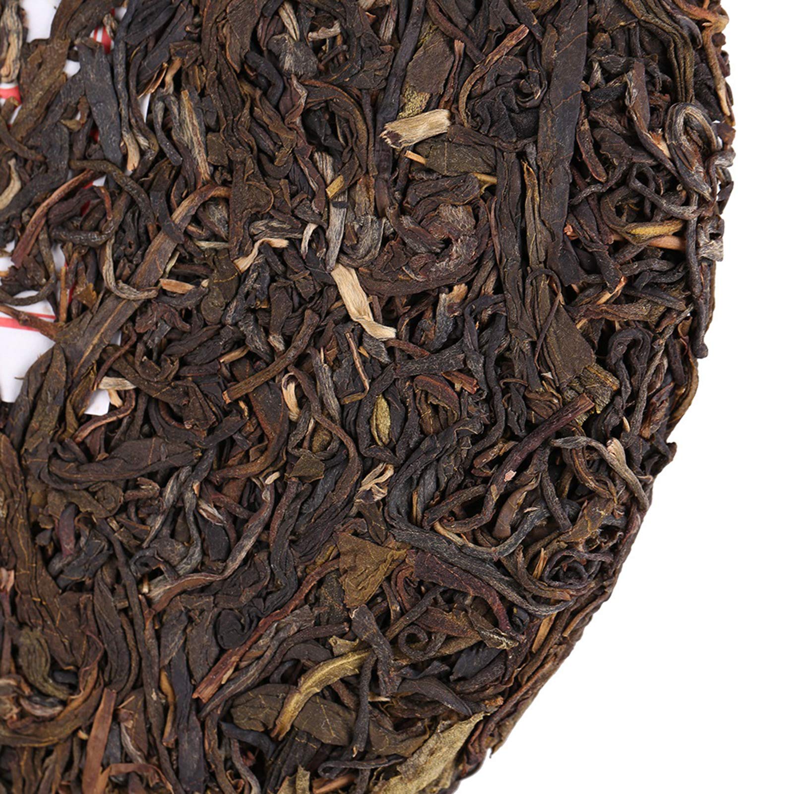 Fydun PU-Erh Tea PU-er Tea Chinese Yunnan Pu'erh Cake Pastel de té cocido Raw Puerh Raw Puerh Tea para Familiares Amigos Regalo 357g