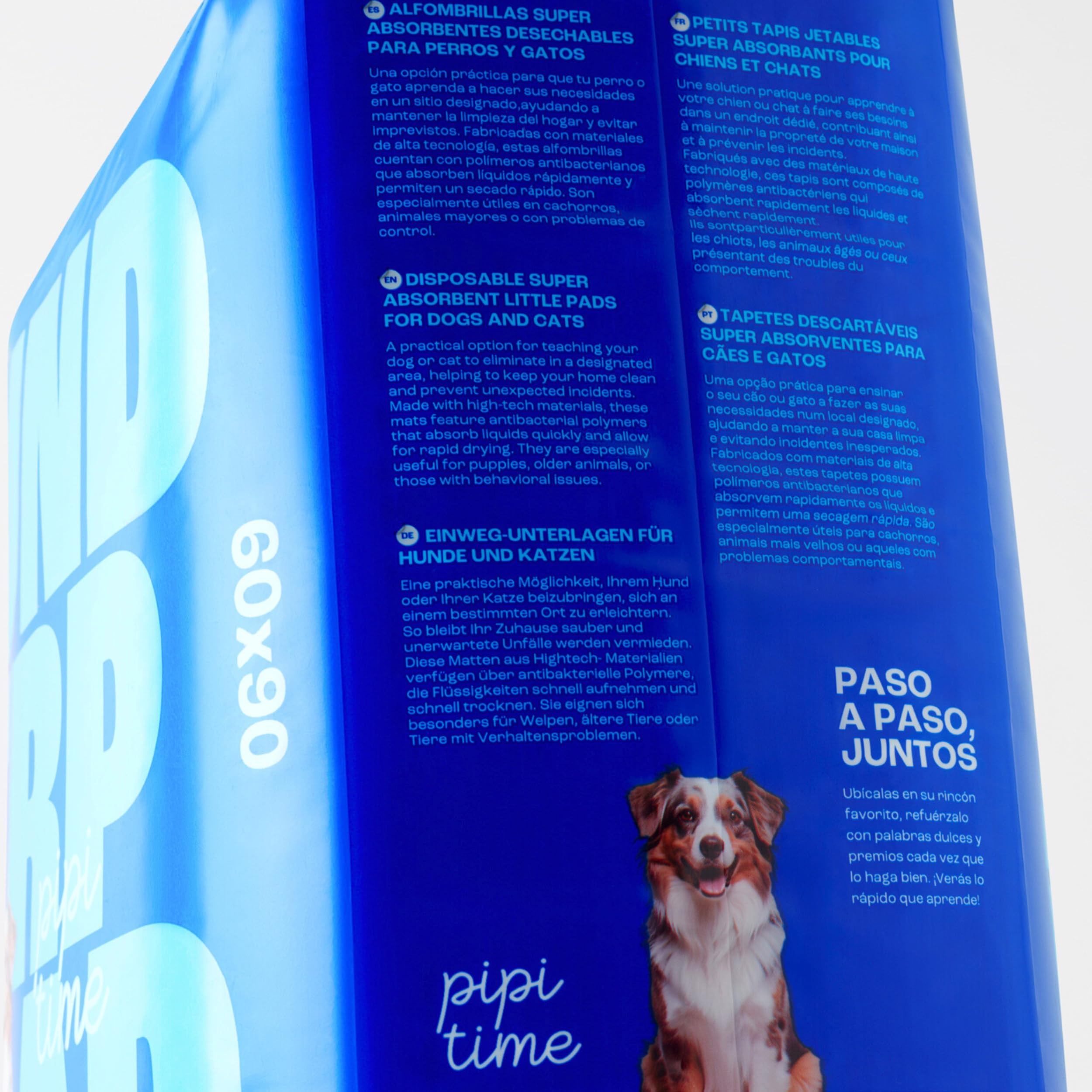 Empapadores Perros Desechables 90x60 cm 100 Unidades Perros Grandes (XL), Super Absorbentes 8 Capas Anti-Fugas, 4 Stiker Antideslizante, Secado Rápido, Almohadillas de adiestramiento, OSSY