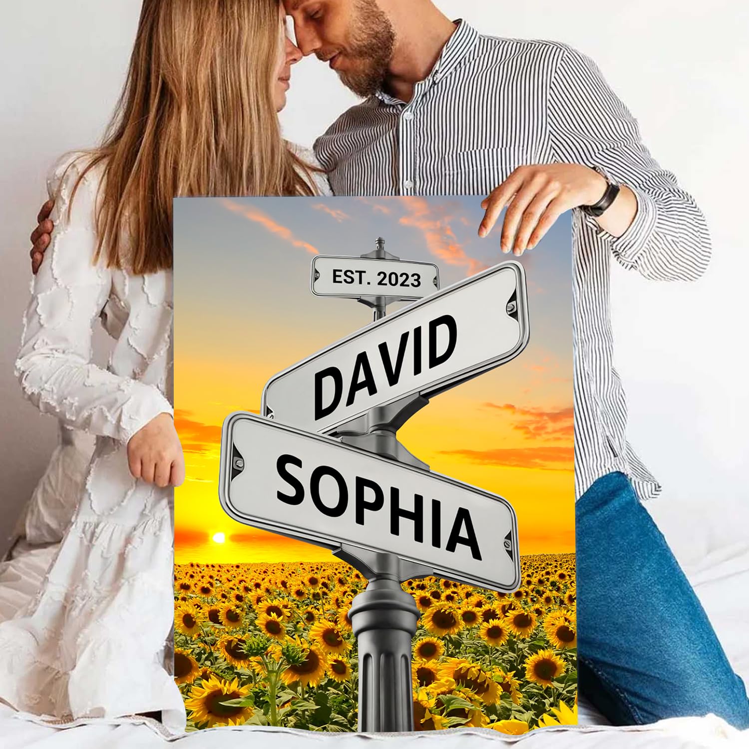 Personalized Crossroads Street Sign For Couples Personalized Personalized Crossroads Street Sign For Couples Personalized