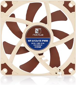 Noctua NF-A12x15 PWM, High-Performance Quiet Fan 120mm