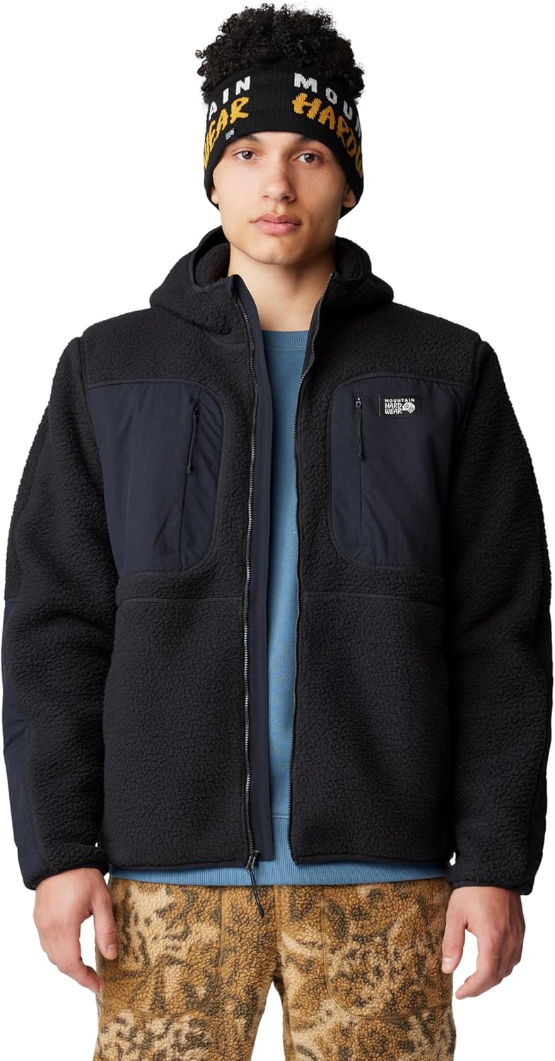 Mountain Hardwear Men's HiCamp Fleece Hoody for Hiking, Travel, Backpacking, and Everyday Wear - Image 6