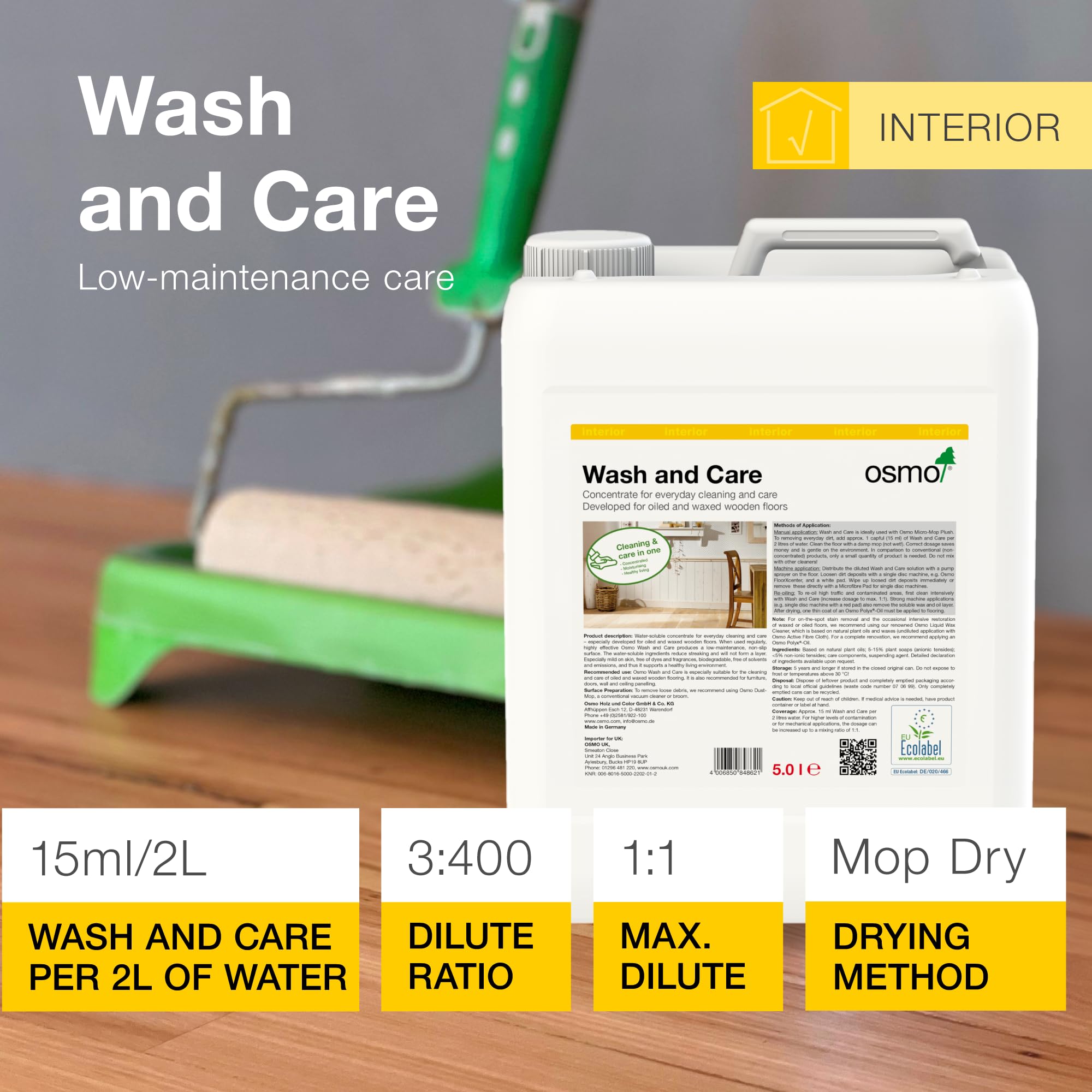 Osmo Wash and Care (8016) 5 l