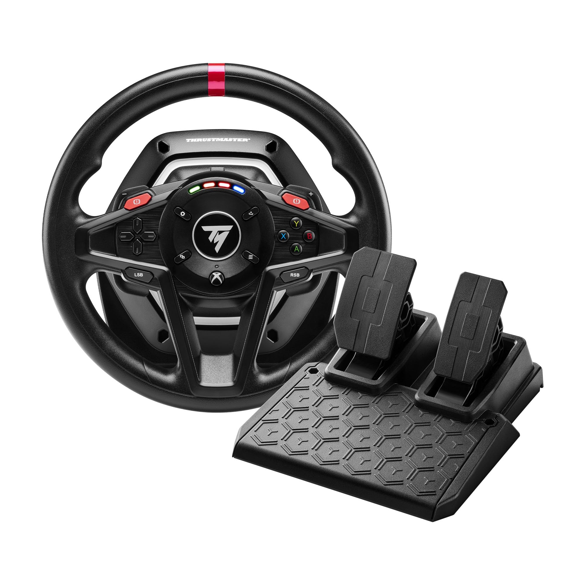 Thrustmaster T128 Shifter Pack, Volante T128 e TH8S Shifter Add-On, Compatibile con Xbox e PC