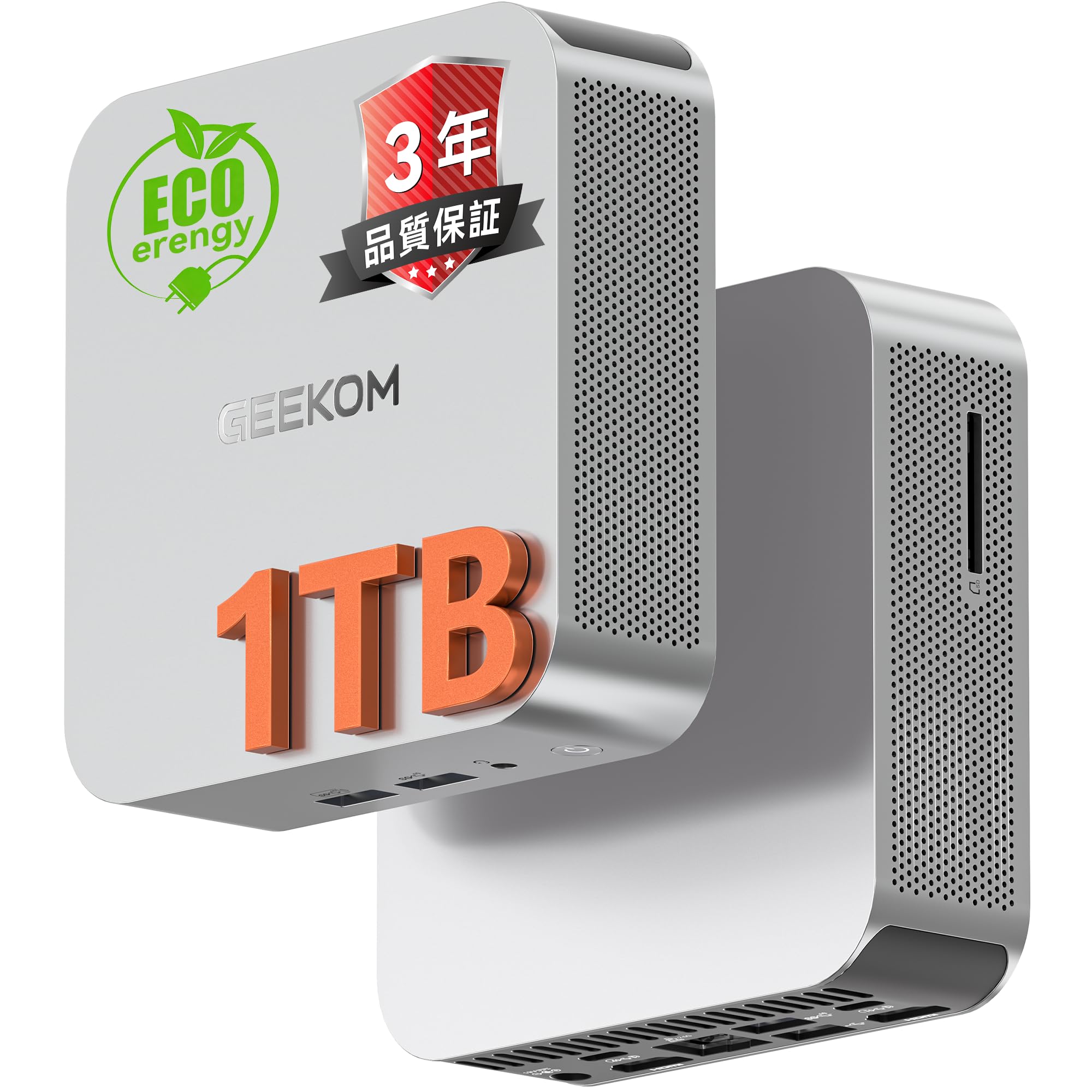 【16GBメモリ！】省スペース×高性能！ビジネス・学習にも最適なミニPC！ Amazon.co.jp: 【10年使える長期投資】GEEKOMミニPC法人向け オフィス