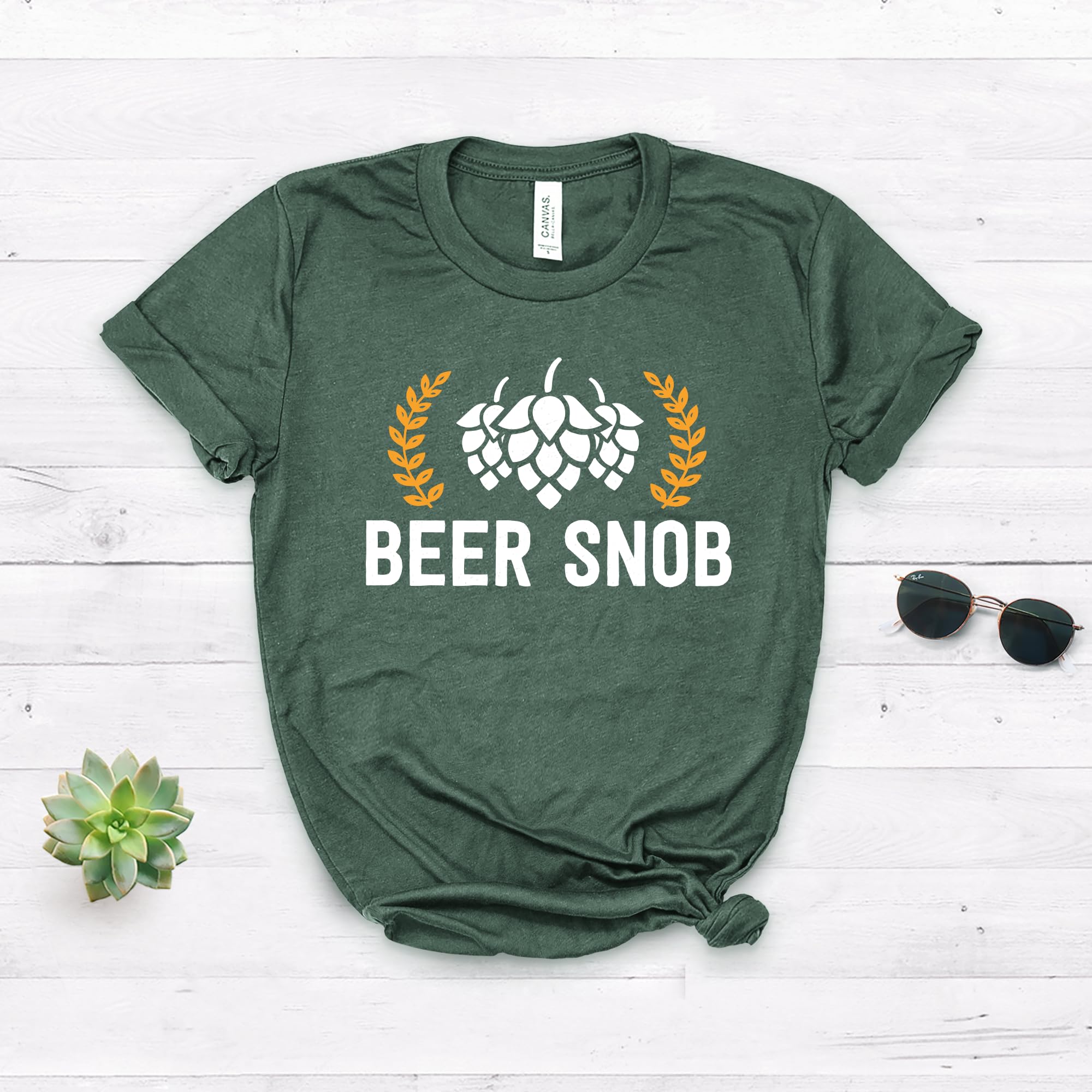 Beer Drinker Shirt - Beer Gifts - Beer Lover - Beer Shirt - Beer Snob - Homebrewer - Brewing Beer - Brewery Shirt - Softstyle Unisex Shirt