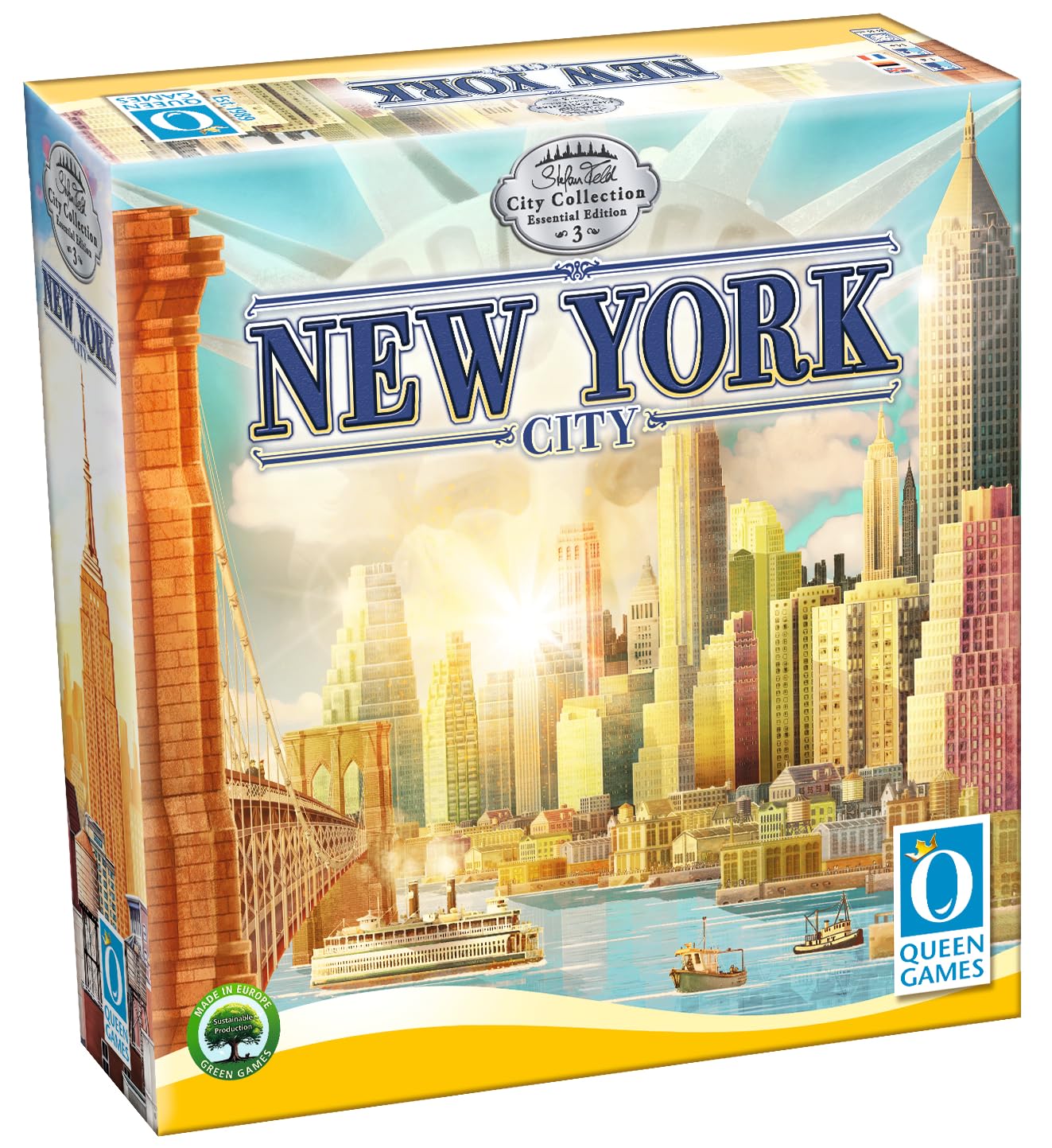 Queen Games Stefan Feld City Collection: New York City Essential – Strategiespiel