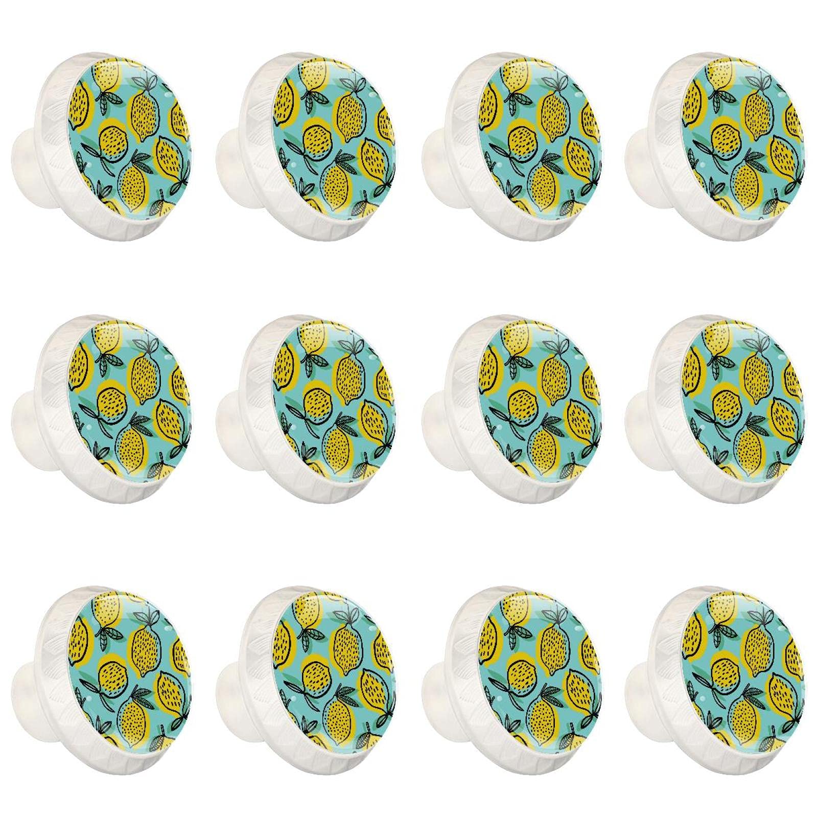 Boutons de cuisine citron vert pour dynamiser vos tiroirs de commode et placard