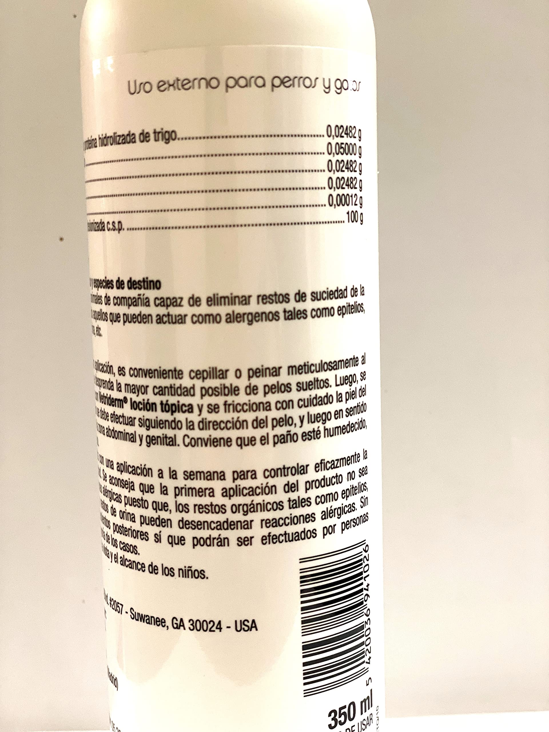 VETRIDERM SOLUCION TOPICA 350ML