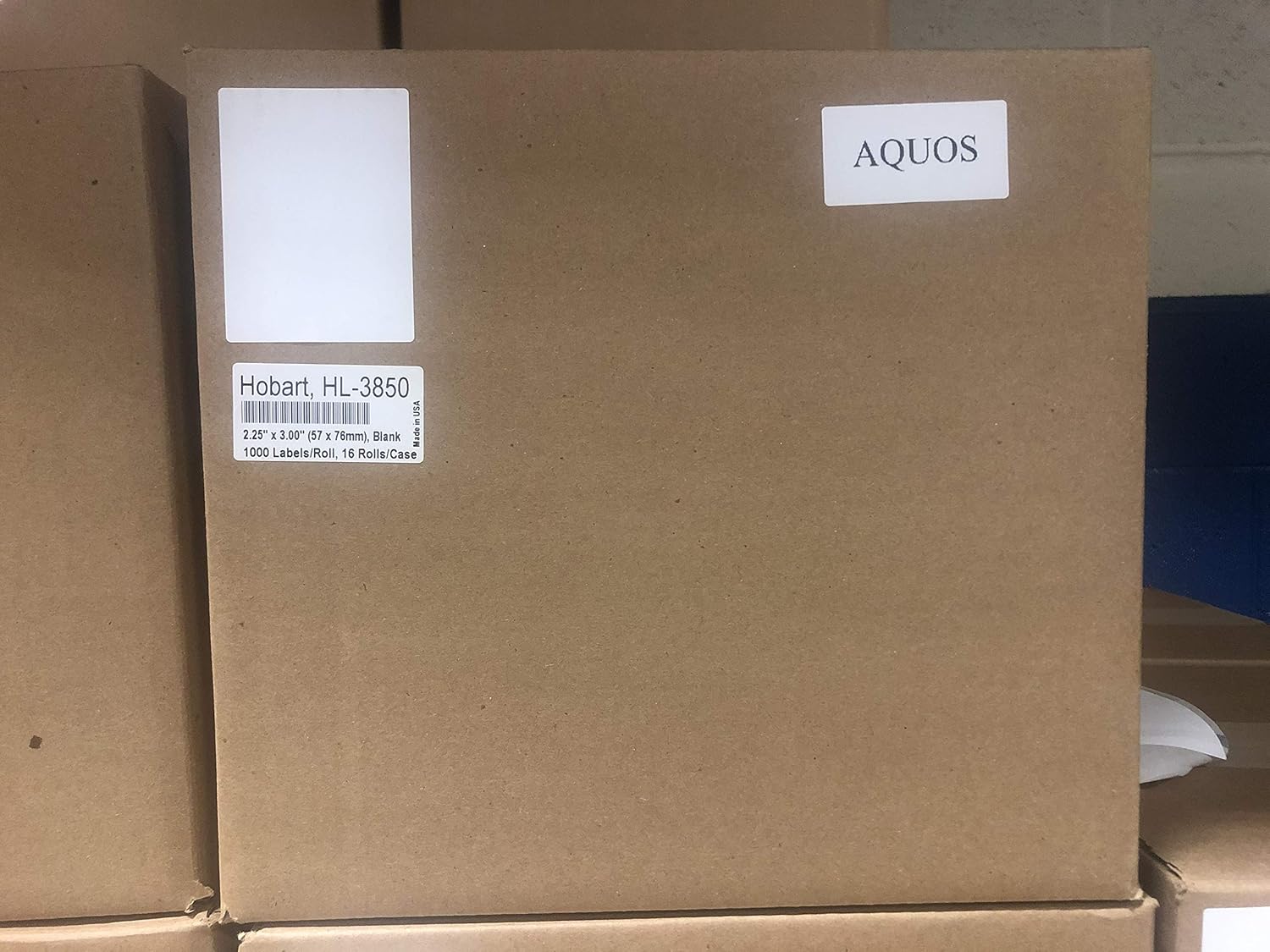 Aquos Hobart Scale Labels Quantum HL-3850 (3") Label Rolls Made in USA 1000 Labels Per Roll (HL-3850, 16 Rolls) - Image 9