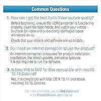 Vista 9 de Roxio Easy VHS to DVD for Mac VHS, Hi8, V8 Video to DVD or Digital Converter [Mac Disc]