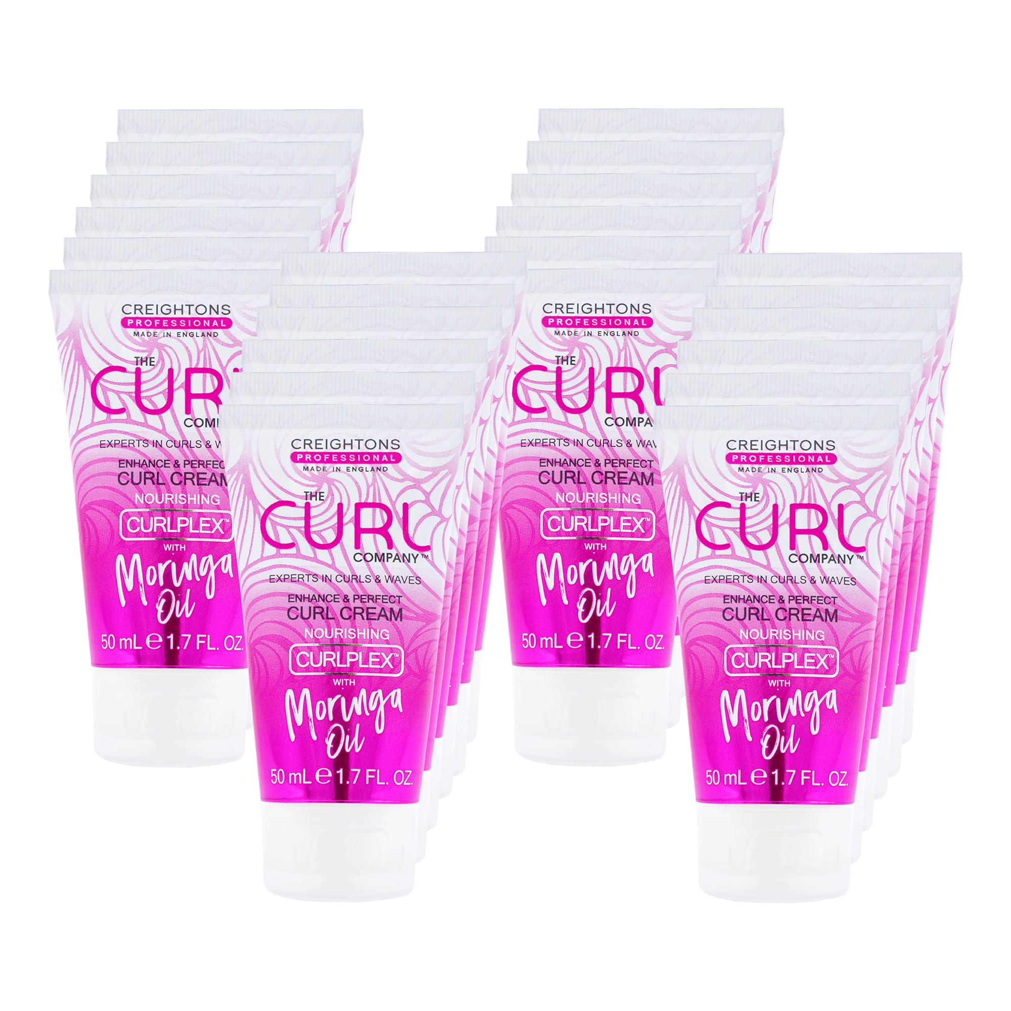 The Curl Company 24 x 50ml Multipack of Enhance & Perfect Curl Cream