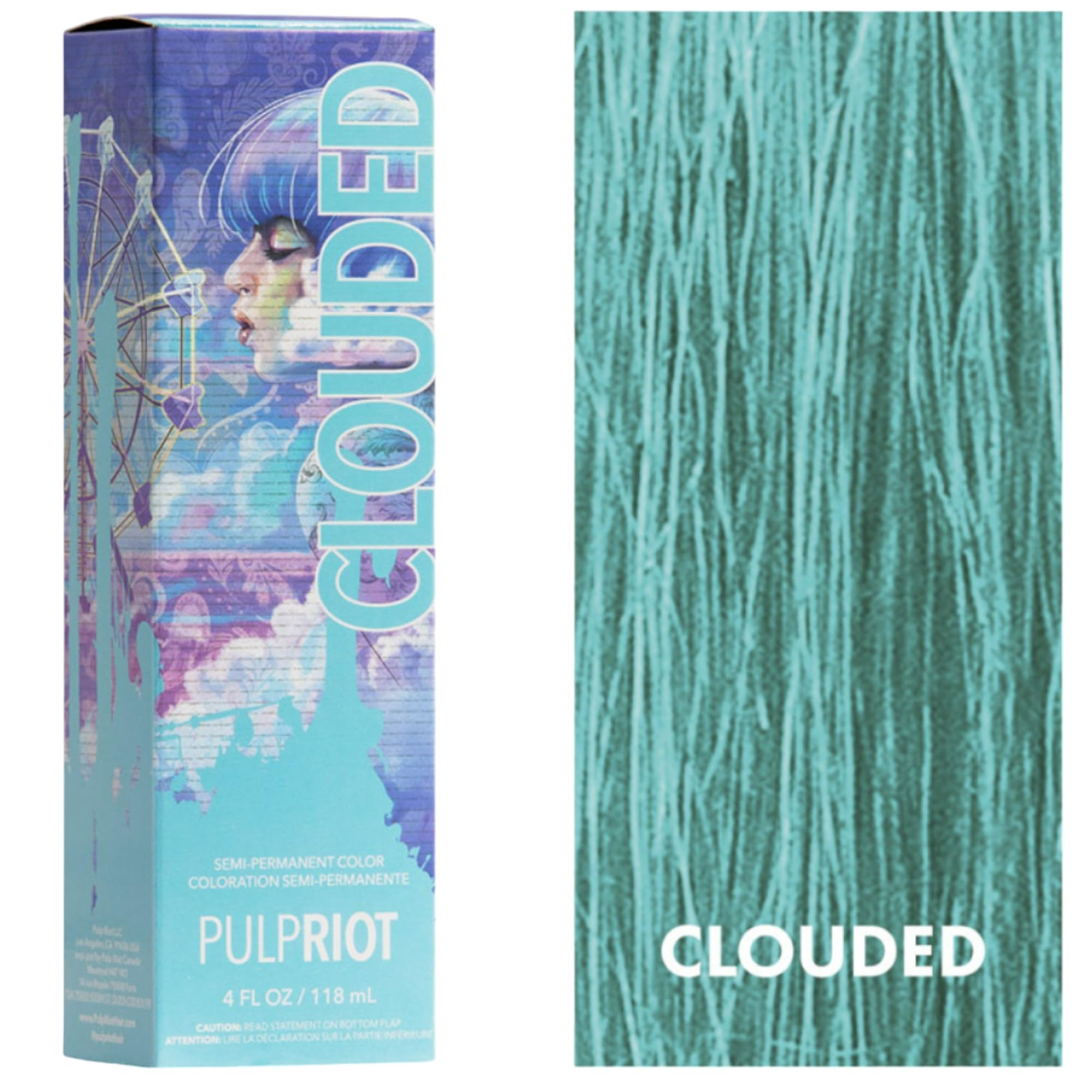 Clouded - Semi-Permanent Color - 4 fl oz