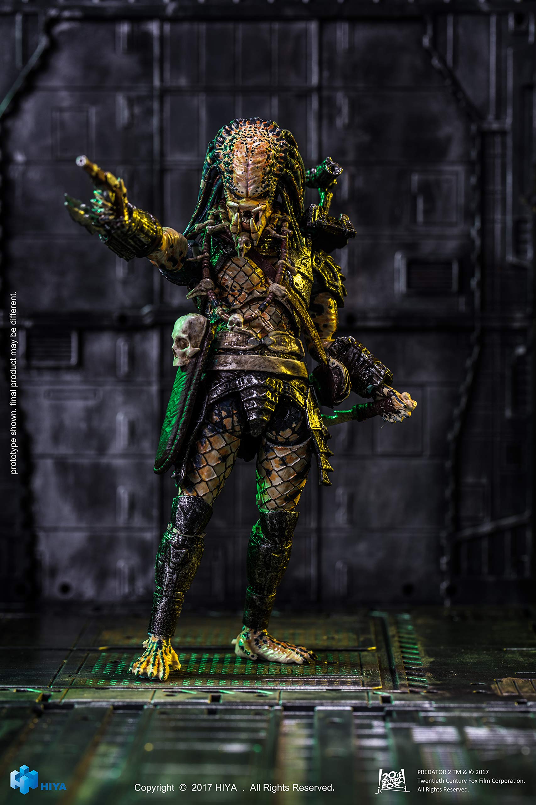Amazon.com: Hiya Toys Predator 2: Elder Predator 1:18 Scale 4 Inch