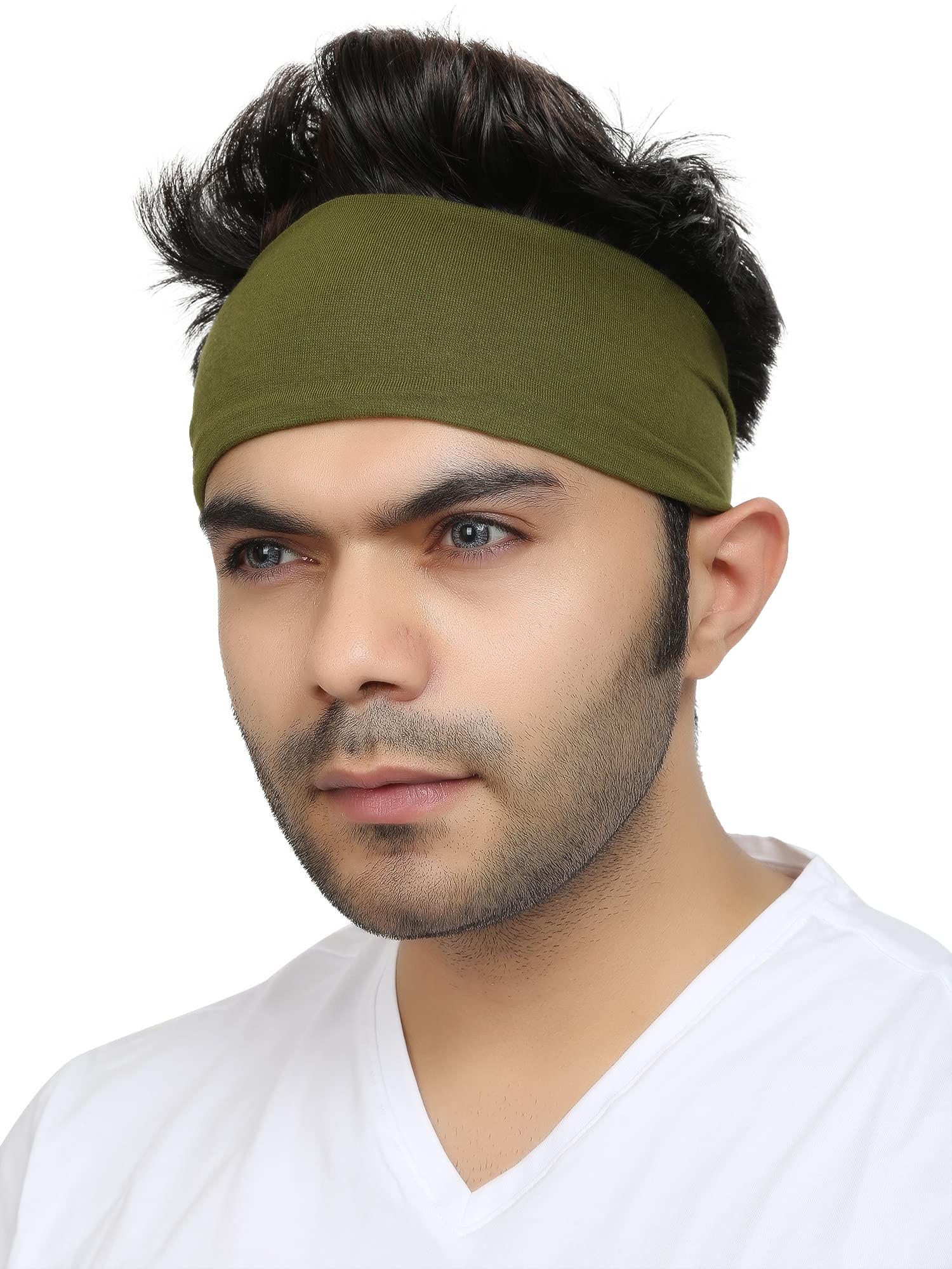 Multifunctional Sweat Wicking Cotton Foldable Headband for Men & Women by BISMAADH (B09B7S3QR7) Amazon Price History, Amazon Price Tracker