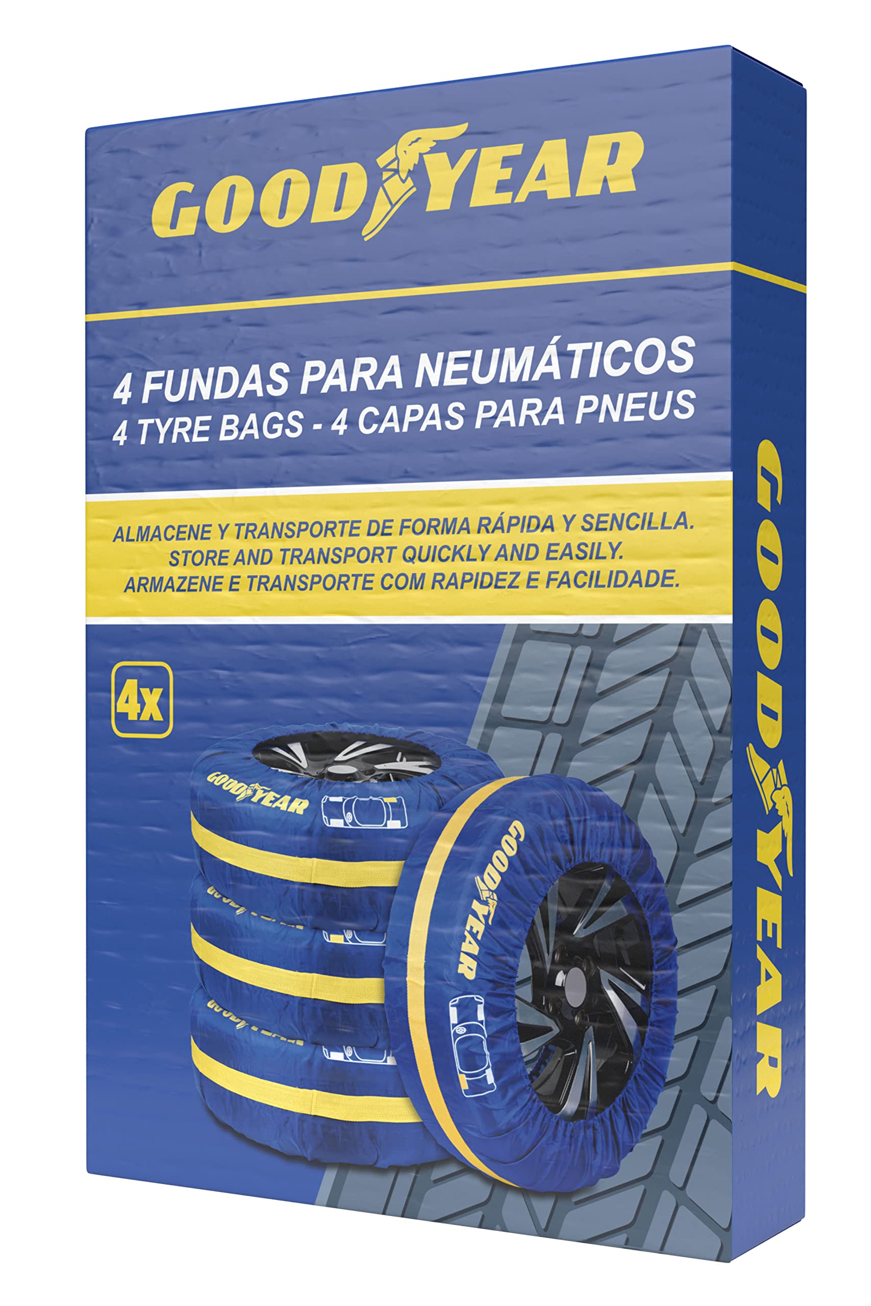 Goodyear Poliestrowe pokrowce na opony do kół samochodowych