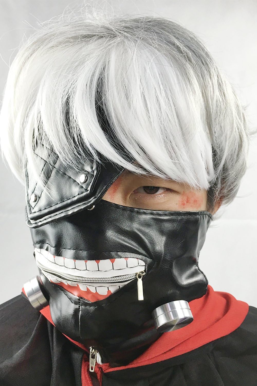 MERRYCOCO Tokyo Ghoul Anime Kaneki Ken 3D Mask Horror Halloween Party Costume Prop