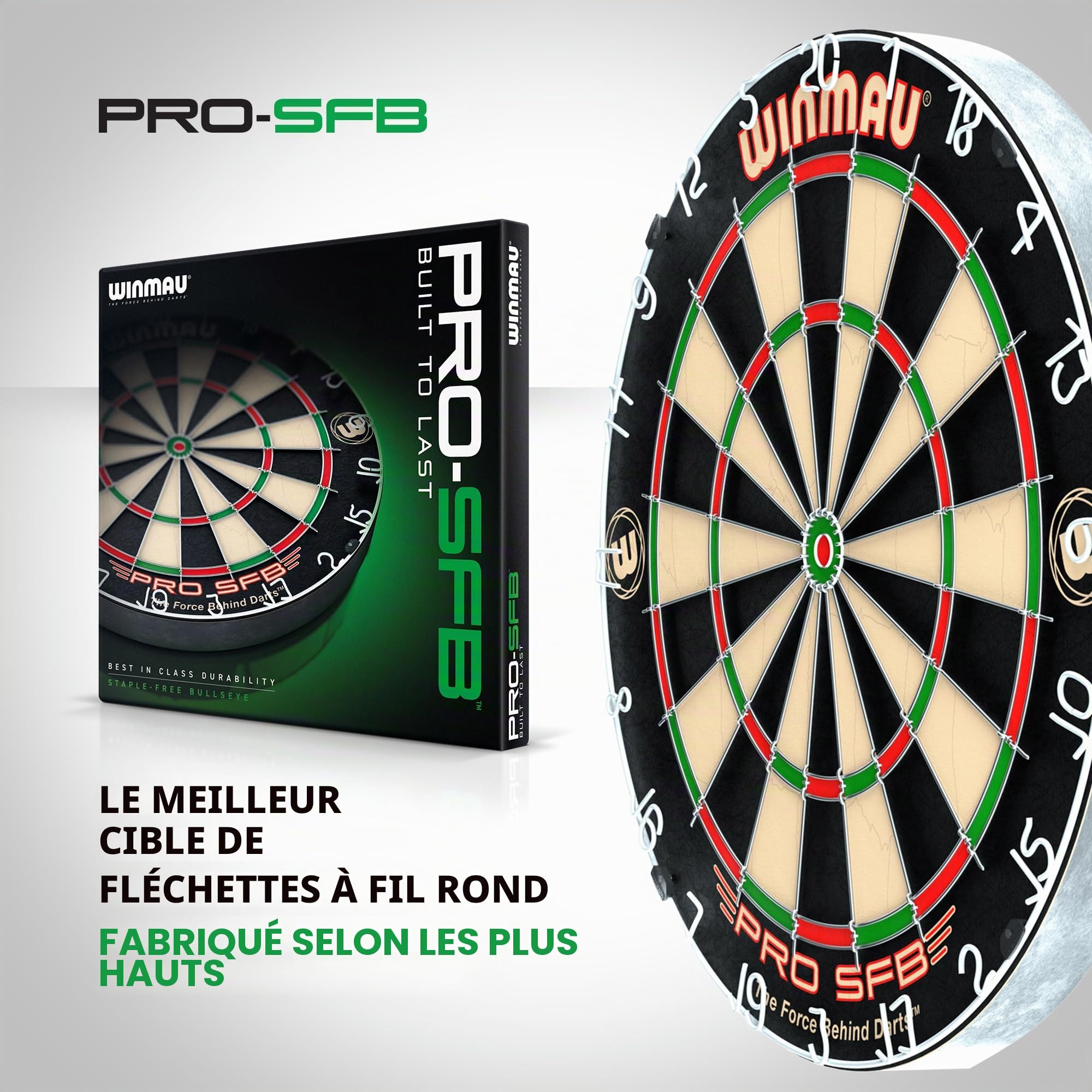 WINMAU Cible de fléchettes Pro SFB