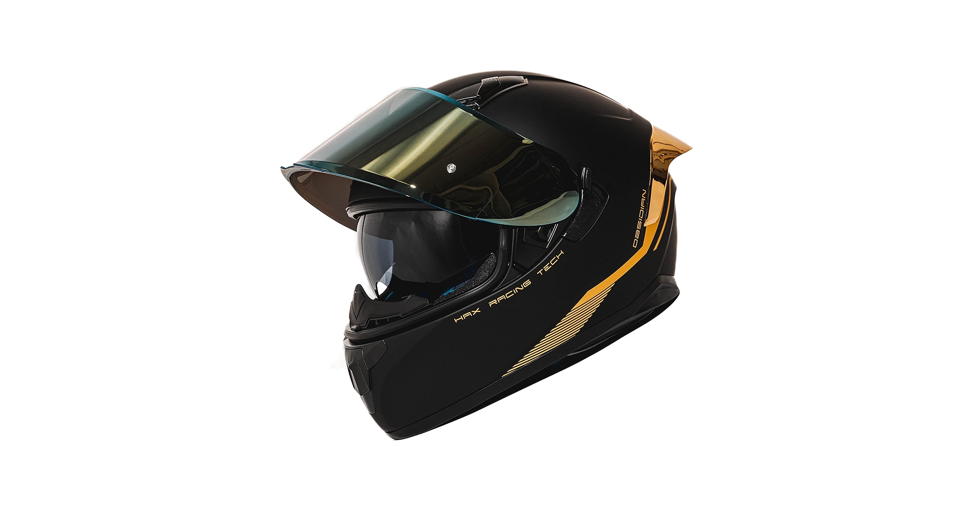 Amazon.com: HAX Obsidian Full Face Dual Visor Adult