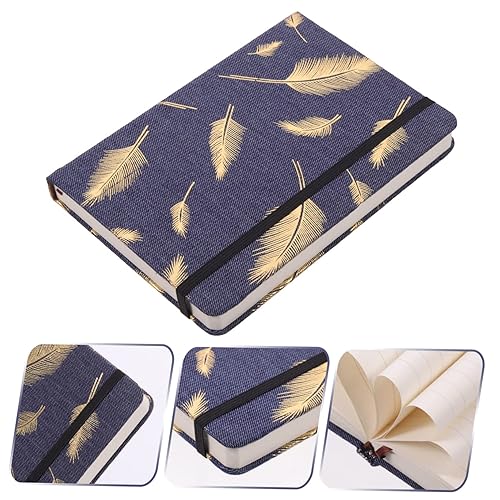 Miniatura 5 de Ciieeo Gilded Notebook B6 Portable Journal Binding Belt Daily Writing Book for Boys and Girls Adults