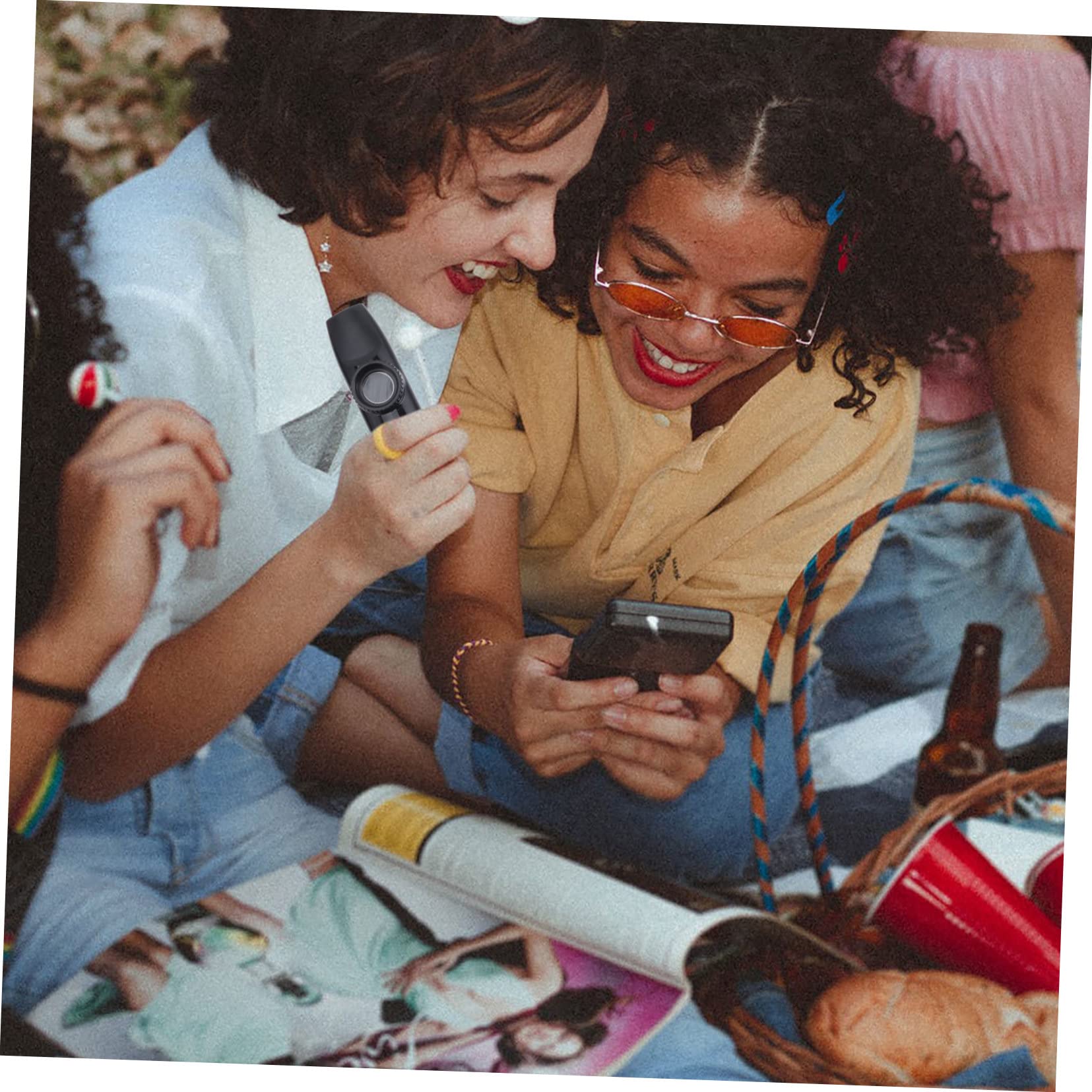 Toddmomy Kazoo for Adults Boys and Girls Kazoo Set Musical Instrument Easy to Learn Sturdy Abs Material Multi-tone Knob