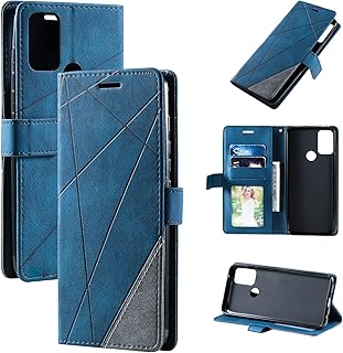 Case for Motorola Moto G Stylus 5G Leather Case ,Case for Motorola Moto G Stylus 5G Case Cover ,Case for Motorola Moto G Stylus 5G 2021 XT2131-1 XT2131-3 XT2131-4 Case Flip Pu Leather Cover Blue