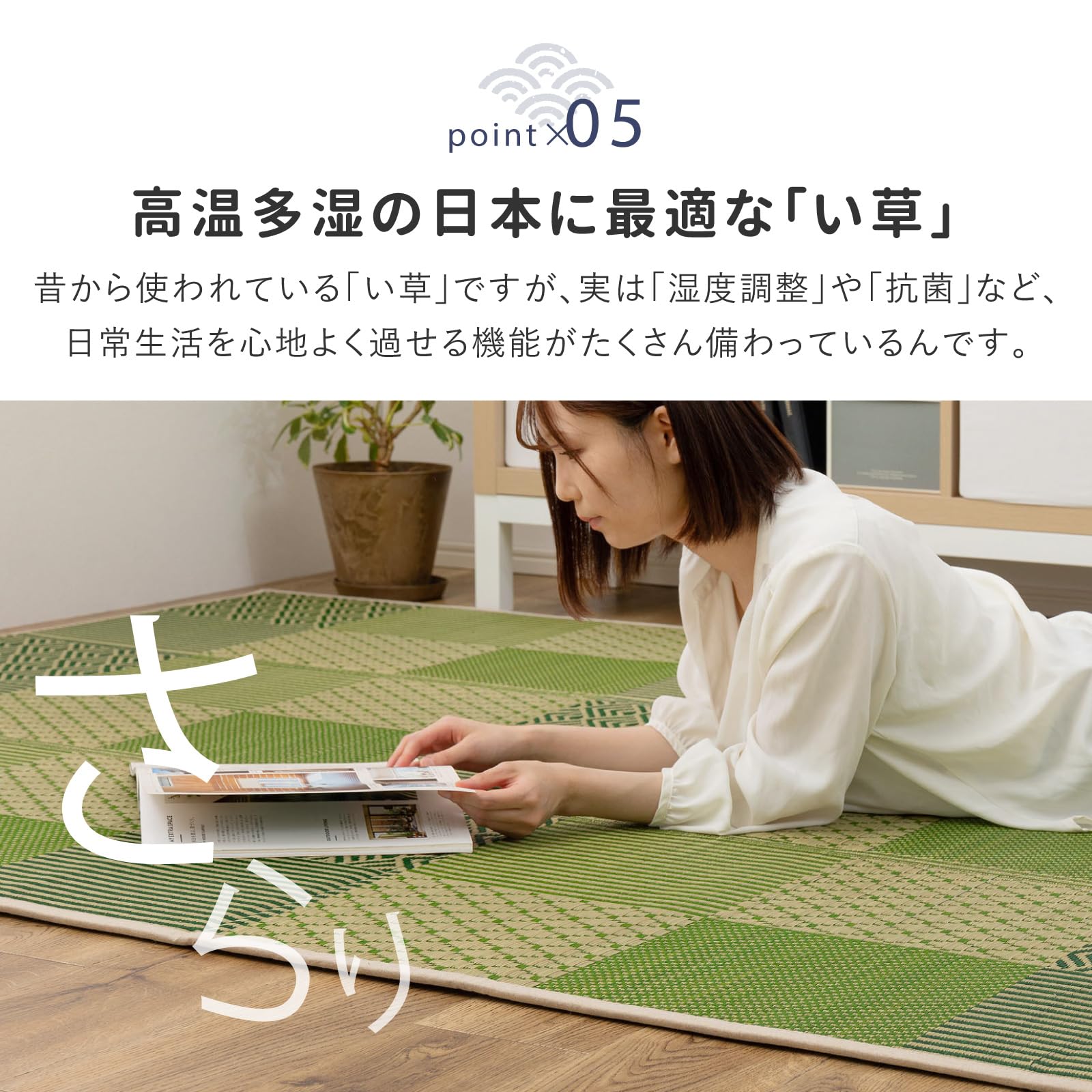【新着商品】萩原 い草ラグ ウレタン8mm 裏貼り 穂まれ グリーン 約120× Amazon.co.jp: 萩原 い草ラグ ウレタン8mm 裏貼り 穂まれ グリーン 約