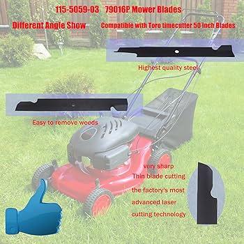 SARAページ Amazon.com : wyevee 110-6837-03 Mulching Blades Compatible
