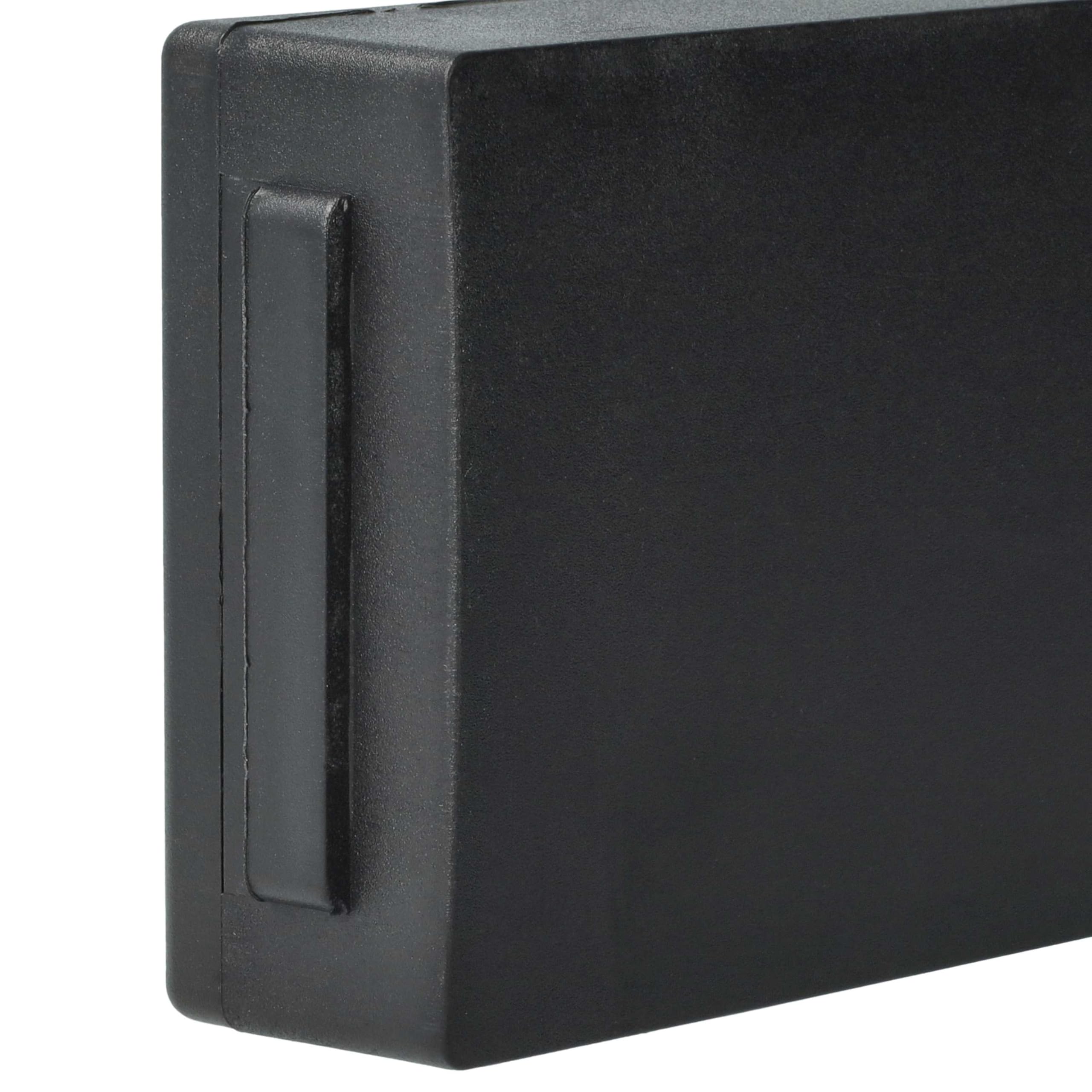 5X bateria zastępuje HBC 005-01-00615, BA205000, BA205030 do pilotów przemysłowych (2500 mAh, 6 V, NiMH) - czarny