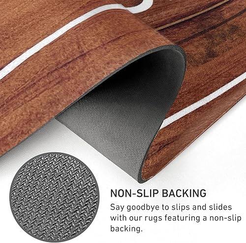 Miniatura 5 de KOZYFLY Alfombra antideslizante de 20 x 60 pulgadas, alfombra de lavandería, alfombra de cocina, lavable, impermeable, alfombra de piso para