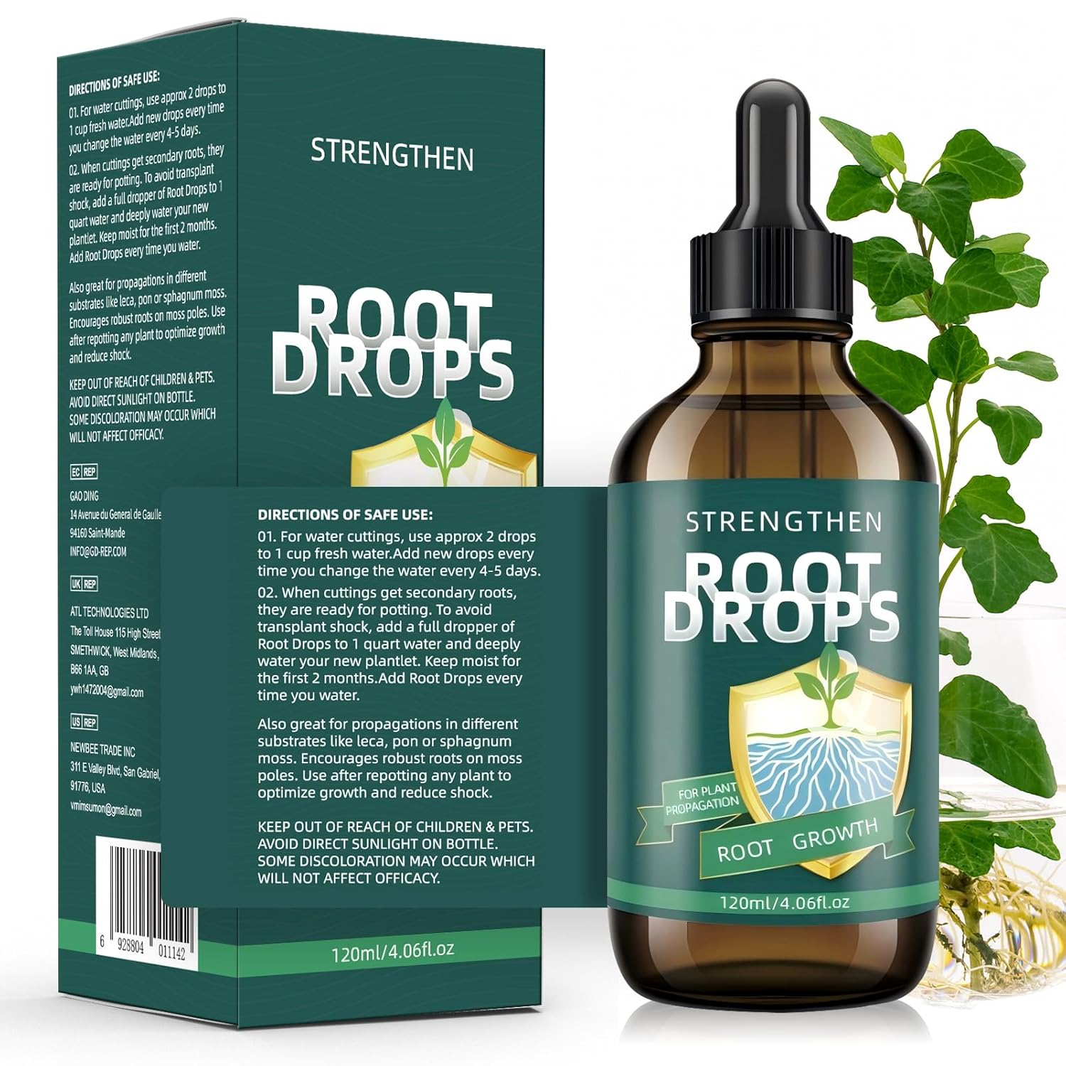 Root Drops – Liquid IBA Rooting Hormone for Cuttings | Speeds Up Propagation | Works in Water, Soil, Moss, LECA | for Indoor Houseplants Like Pothos, Monstera (4 oz) - Image 7