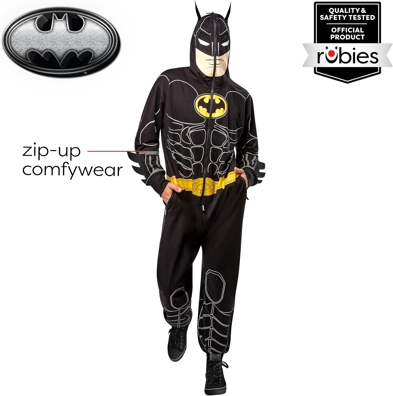 Rubies Mens Batman Adult Comfywear - Image 2