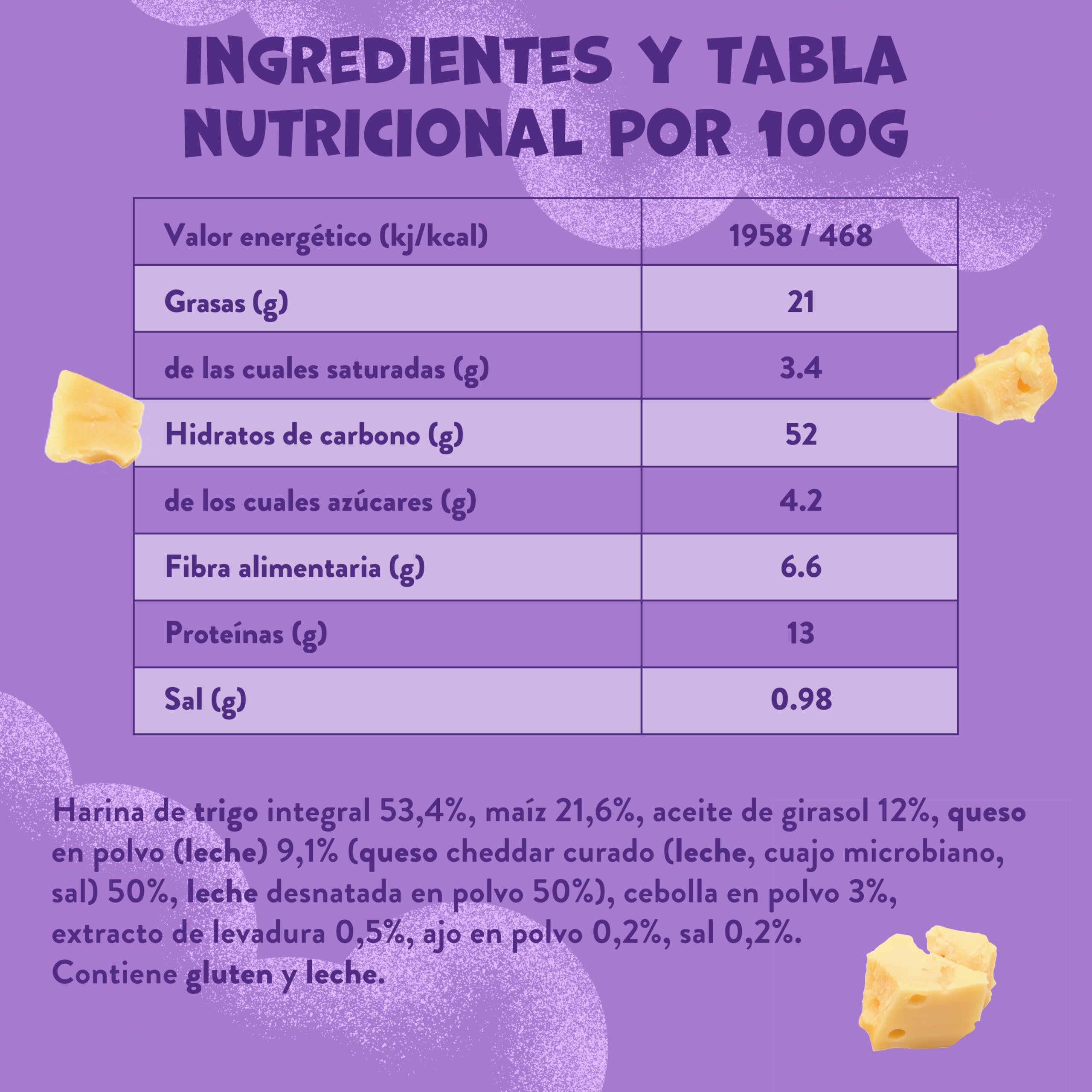 Dino Puff Snack para Niños Queso y Cebolla Horneado con Trigo Integral y Queso Cheddar 30g