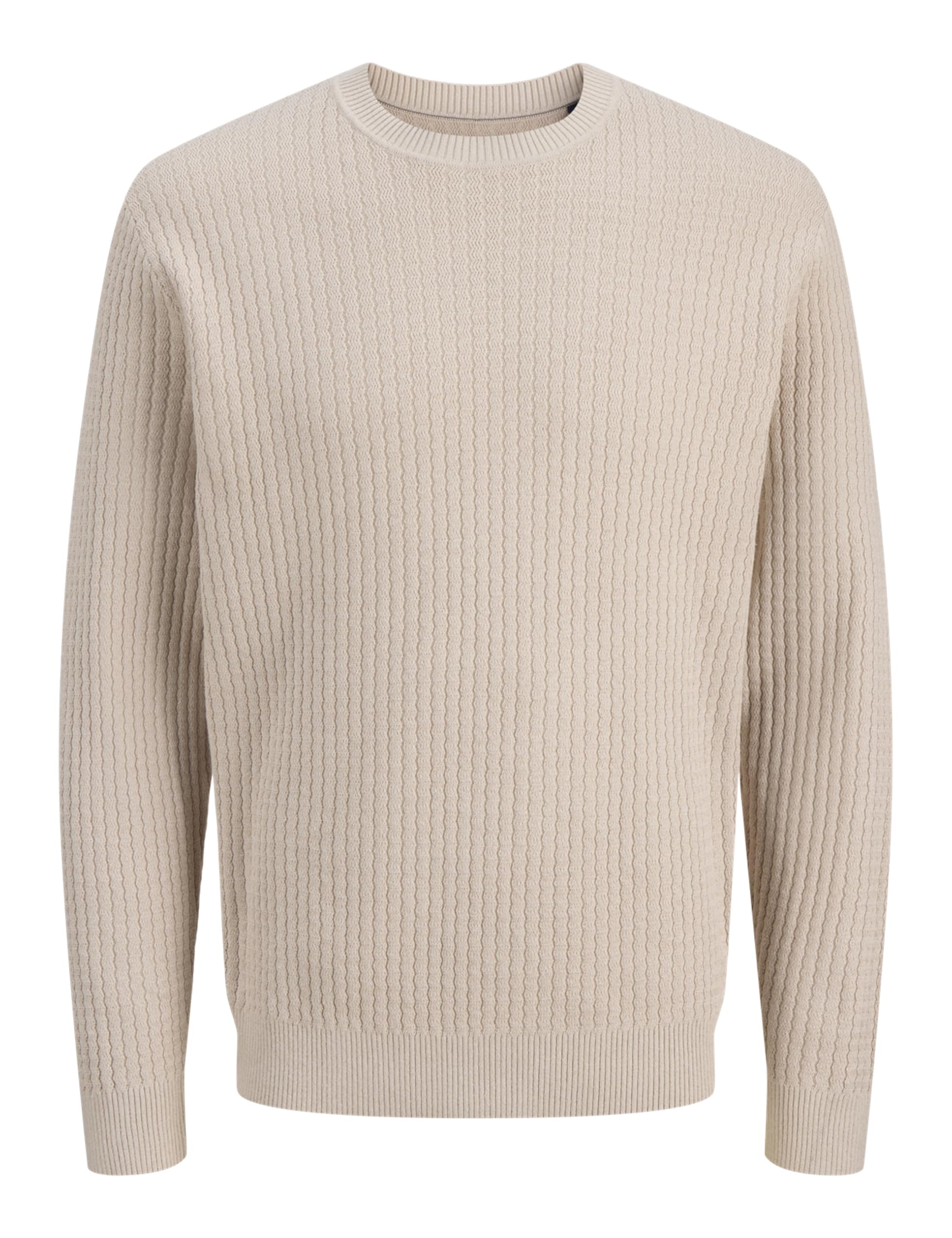 JACK & JONES Pullover JPRBLUBARKLEY KNIT CREW NECK CH LN