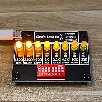 Vista 1 de Kit de práctica de soldadura DIY Práctica Circuito Electrónico Proyecto Resistor Tablero de Aprendizaje
