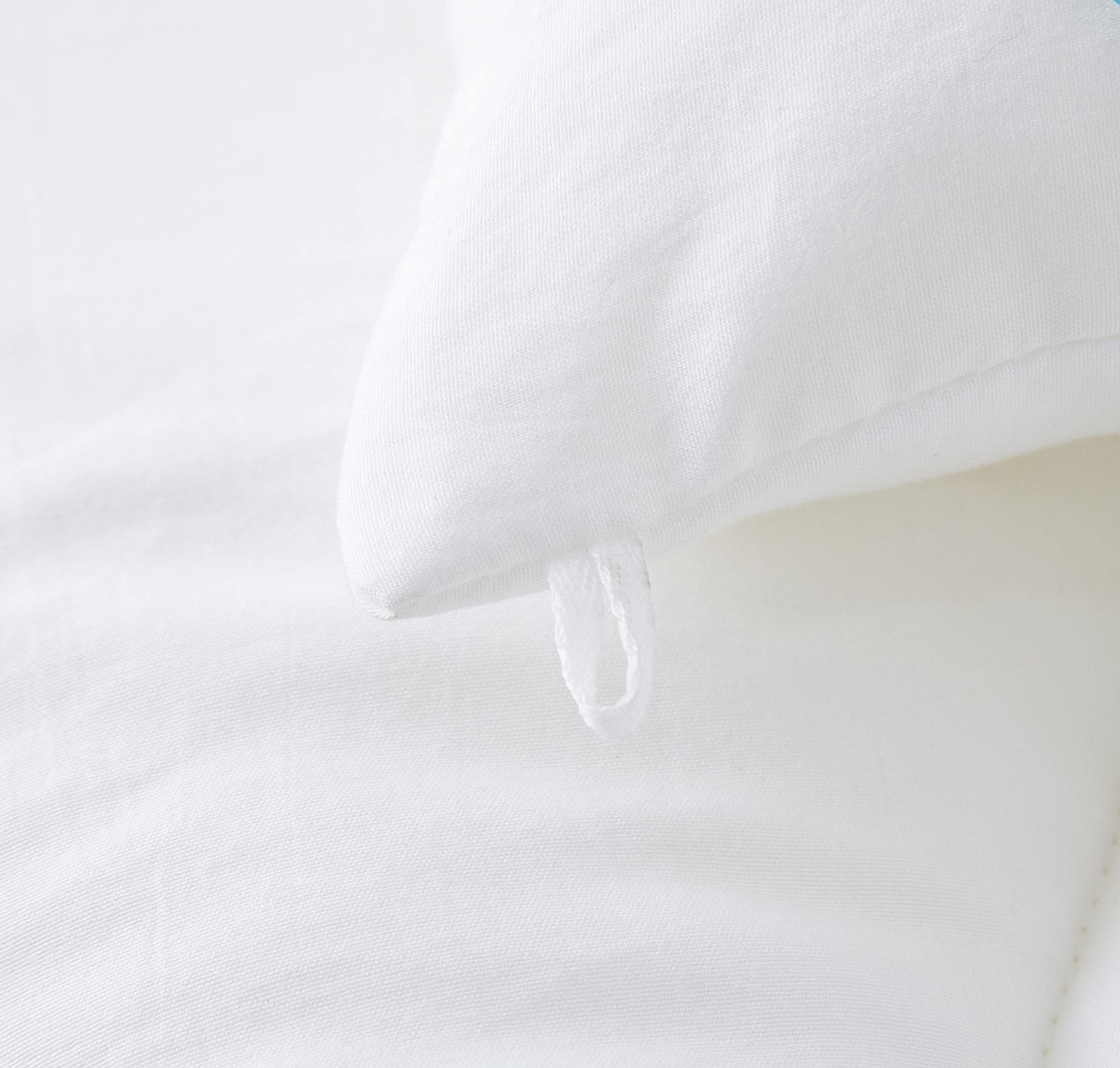 MEJU Relleno de edredón 100% poliéster, ligero para bebé, niños, niñas, cuna o cama de regalo (peso medio, 109,2 cm x 59")
