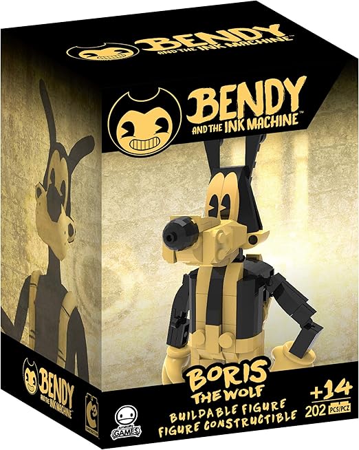 Building Toys Bendy and the Ink Machine Boris MiniFigure Buildable Set