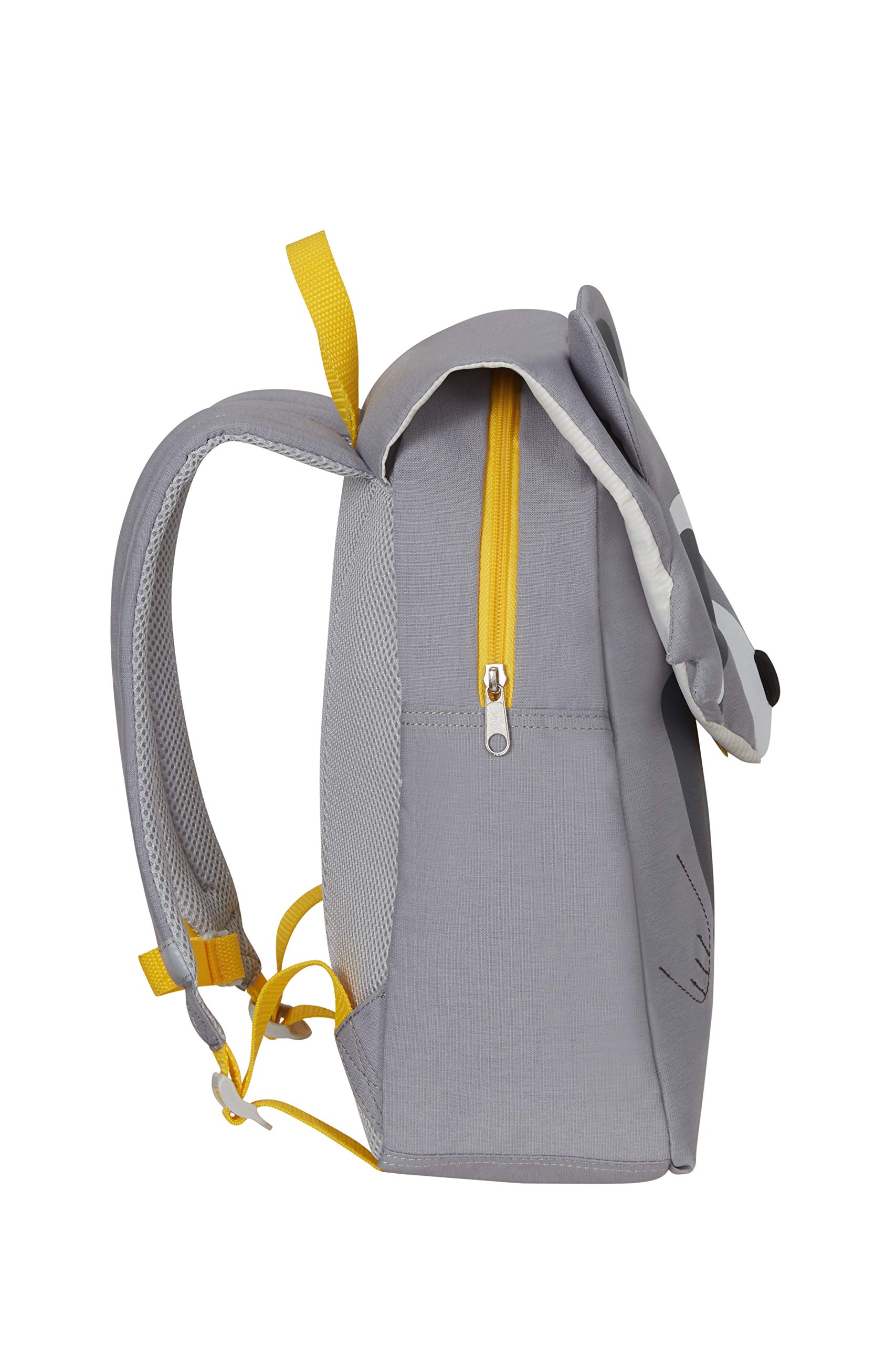 Samsonite Happy Sammies Eco - Zaino per bambini S+, 32 cm, 11 L, grigio (Raccoon Remy)